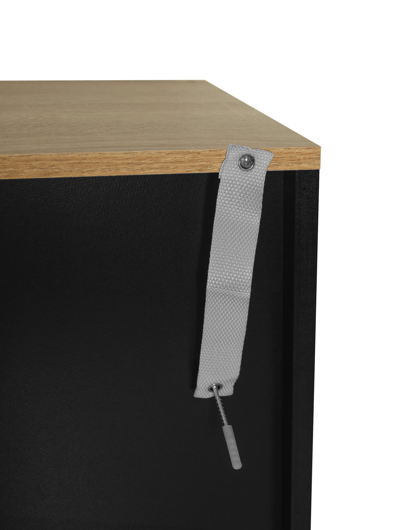 Razo Metal Door Shoe Rack - Black