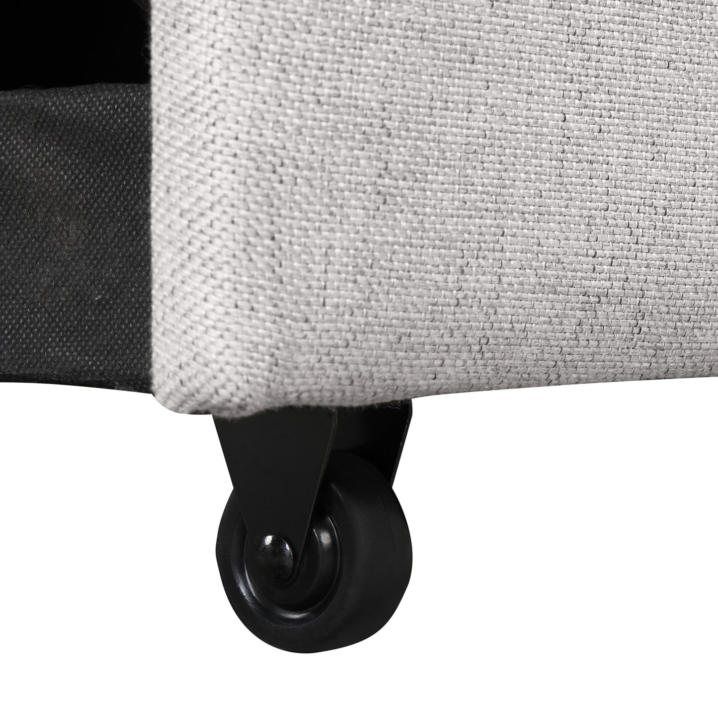 Oris Padded Pull Out Sofa Bed - Gray