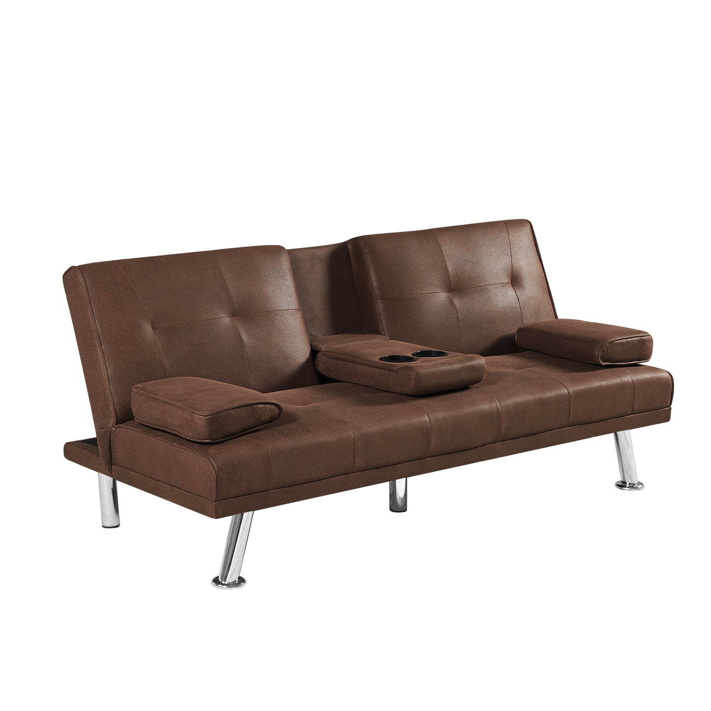 Nadi Convertible Sofa Bed - Coffee