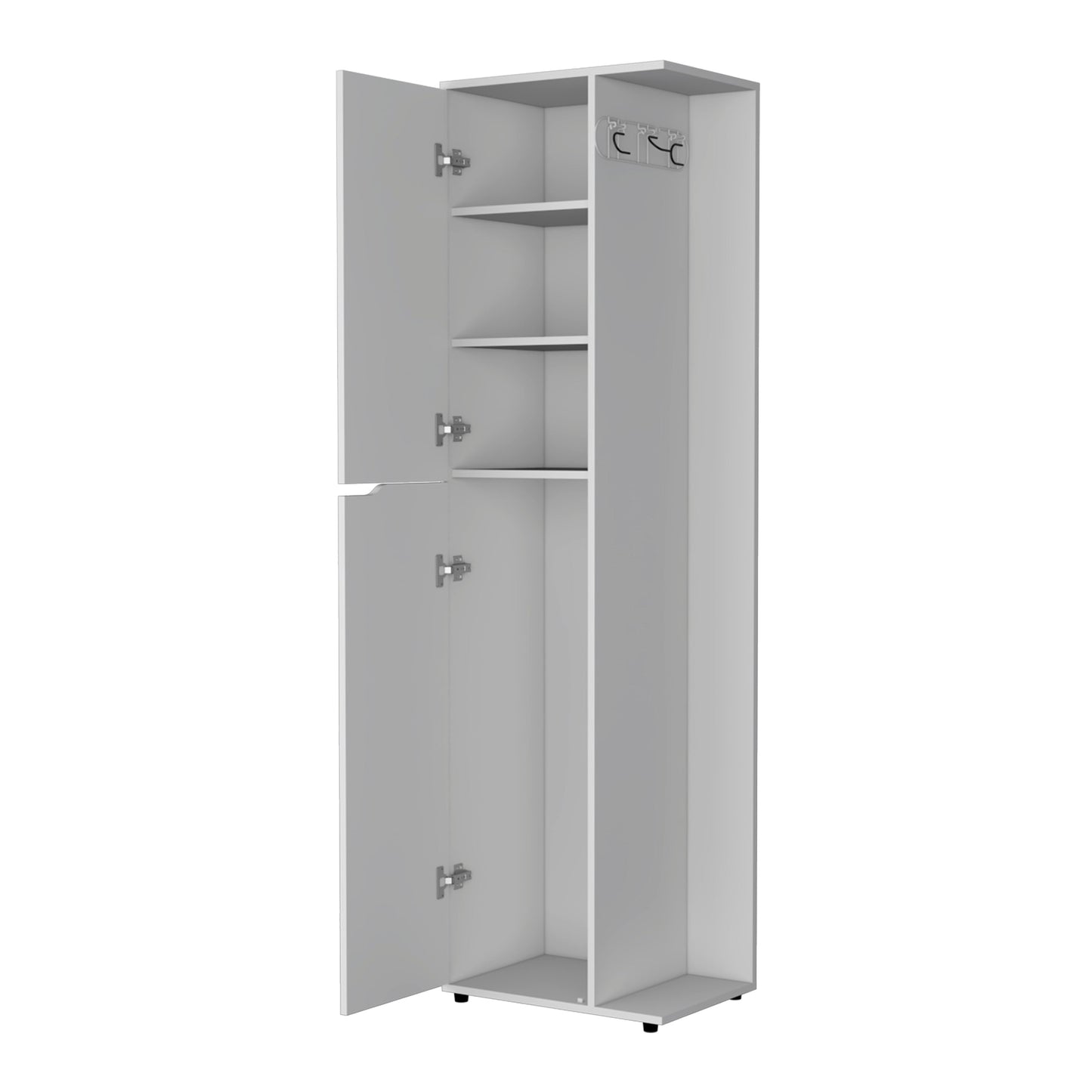 Lily 2-Door Cabinet - White