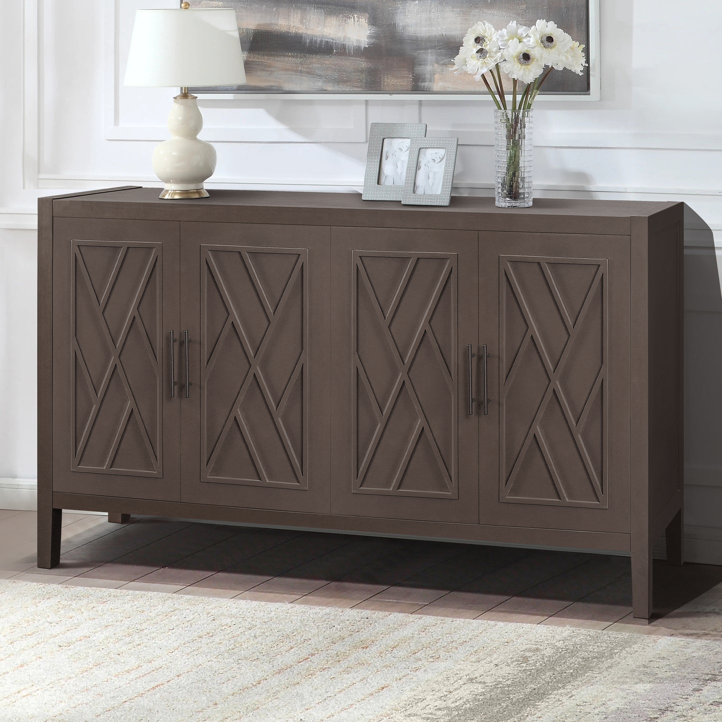Hope Sideboard Storage Cabinet - Coffee