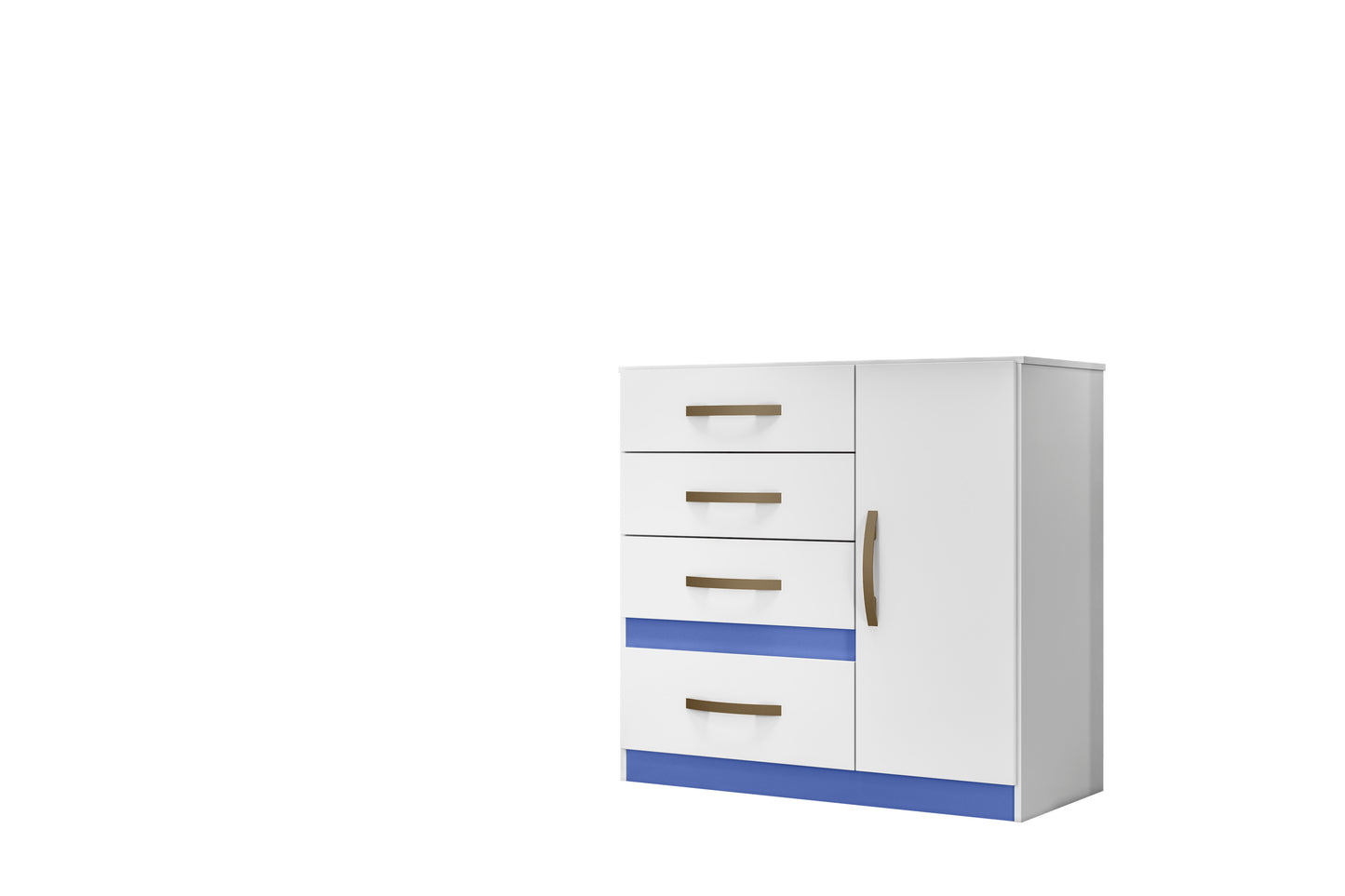 Chest Venus - White/Pink-Blue-Lilac Flex