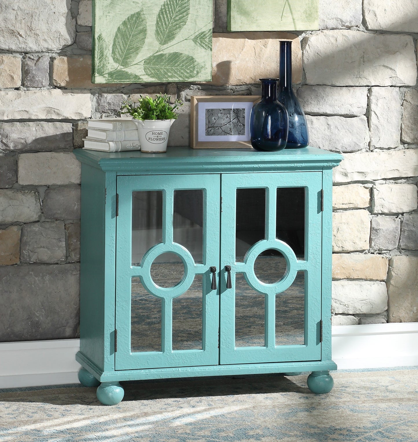 Bular Classic Storage Cabinet - Aqua
