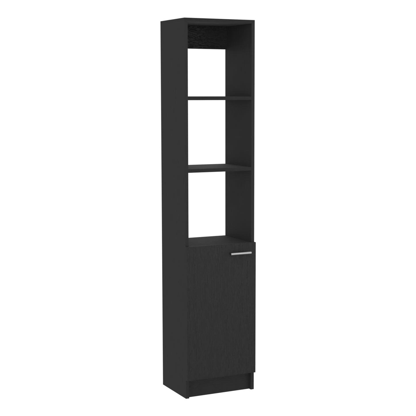 Bello Single Door Cabinet - Black