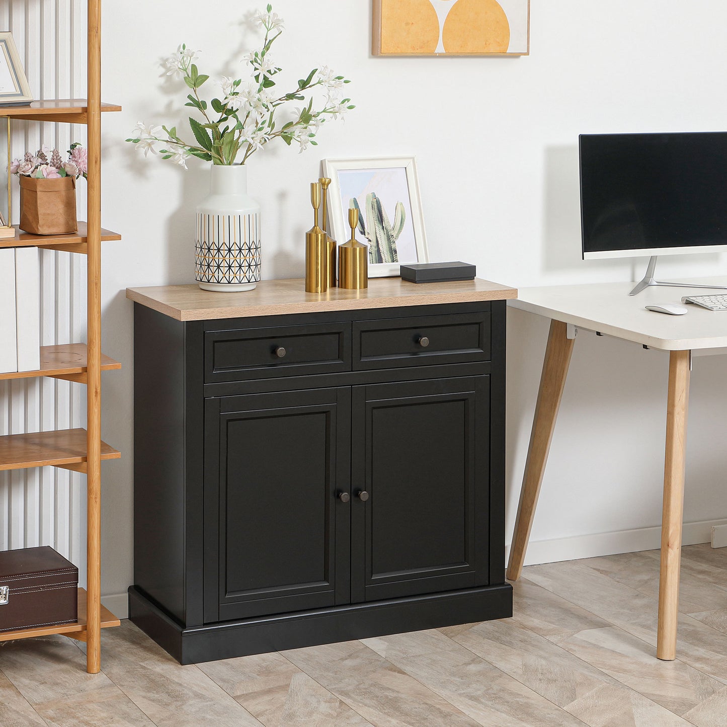 Esco Sideboard Buffet - Black