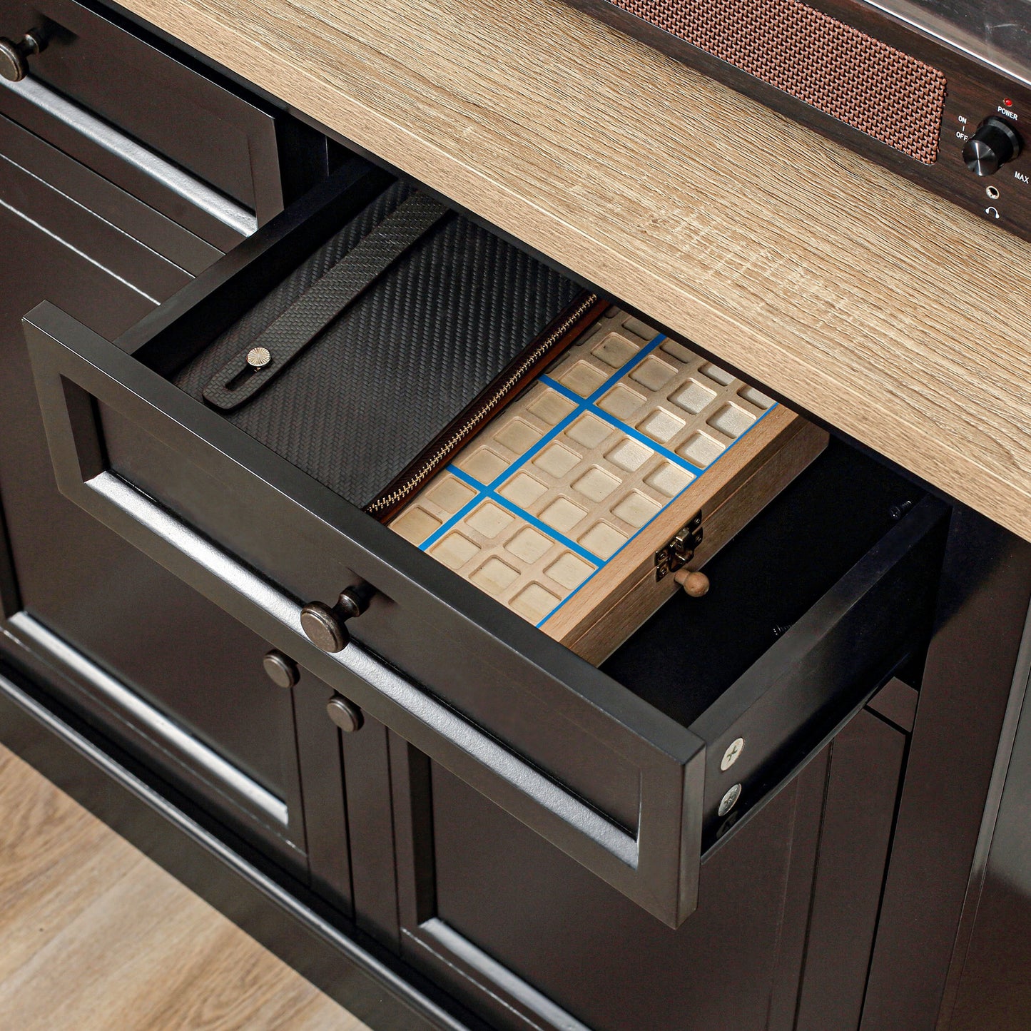 Esco Sideboard Buffet - Black