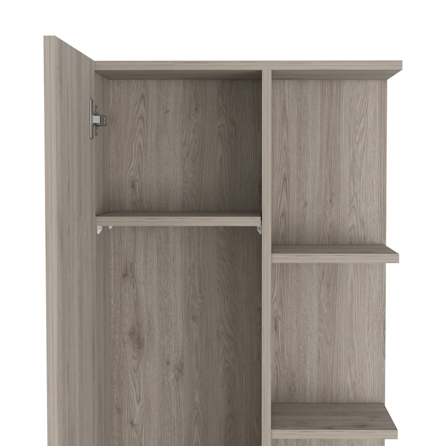 Cio Single Door Cabinet - Light Gray