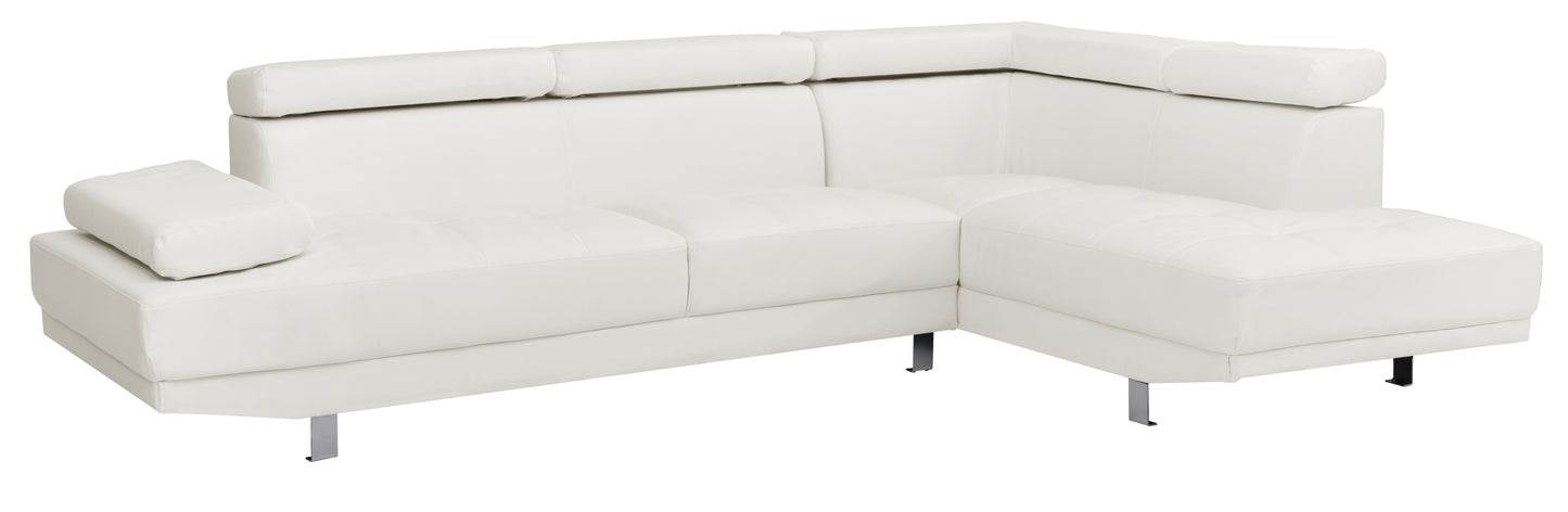 Riveredge Sectional Sofa -White