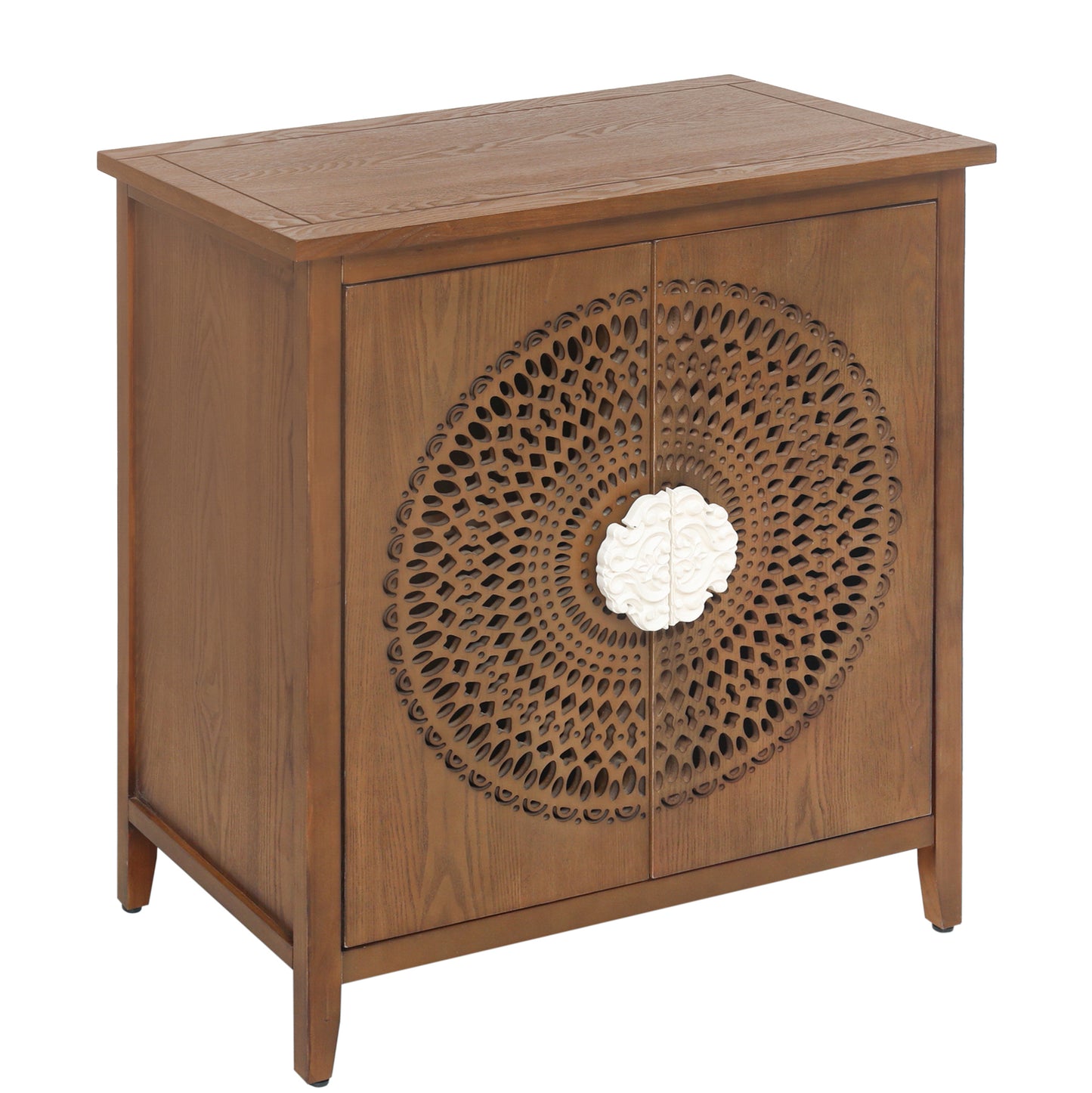 Arazo 2 Door Cabinet - Walnut