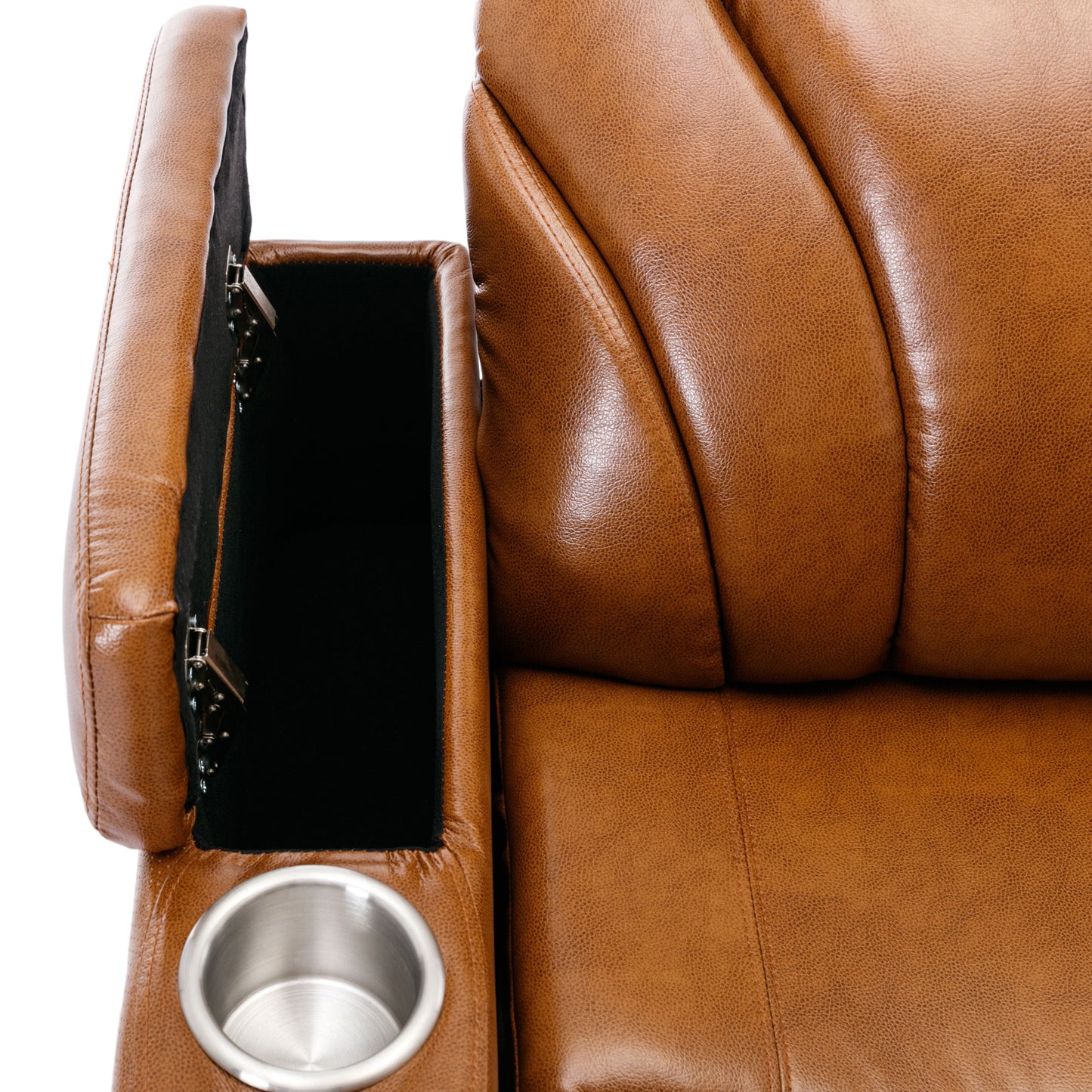 Orbit Power Motion Recliner - Light Brown