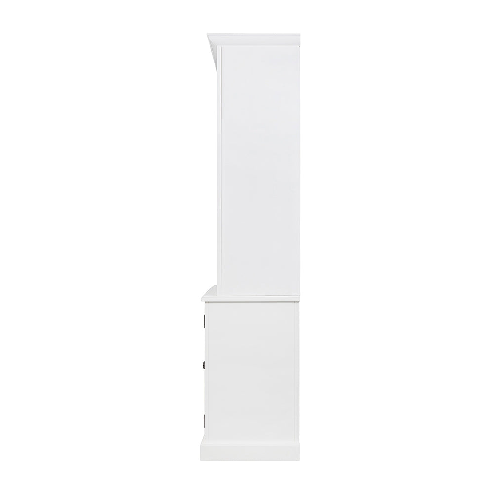 Onera Cabinet Credenza - White