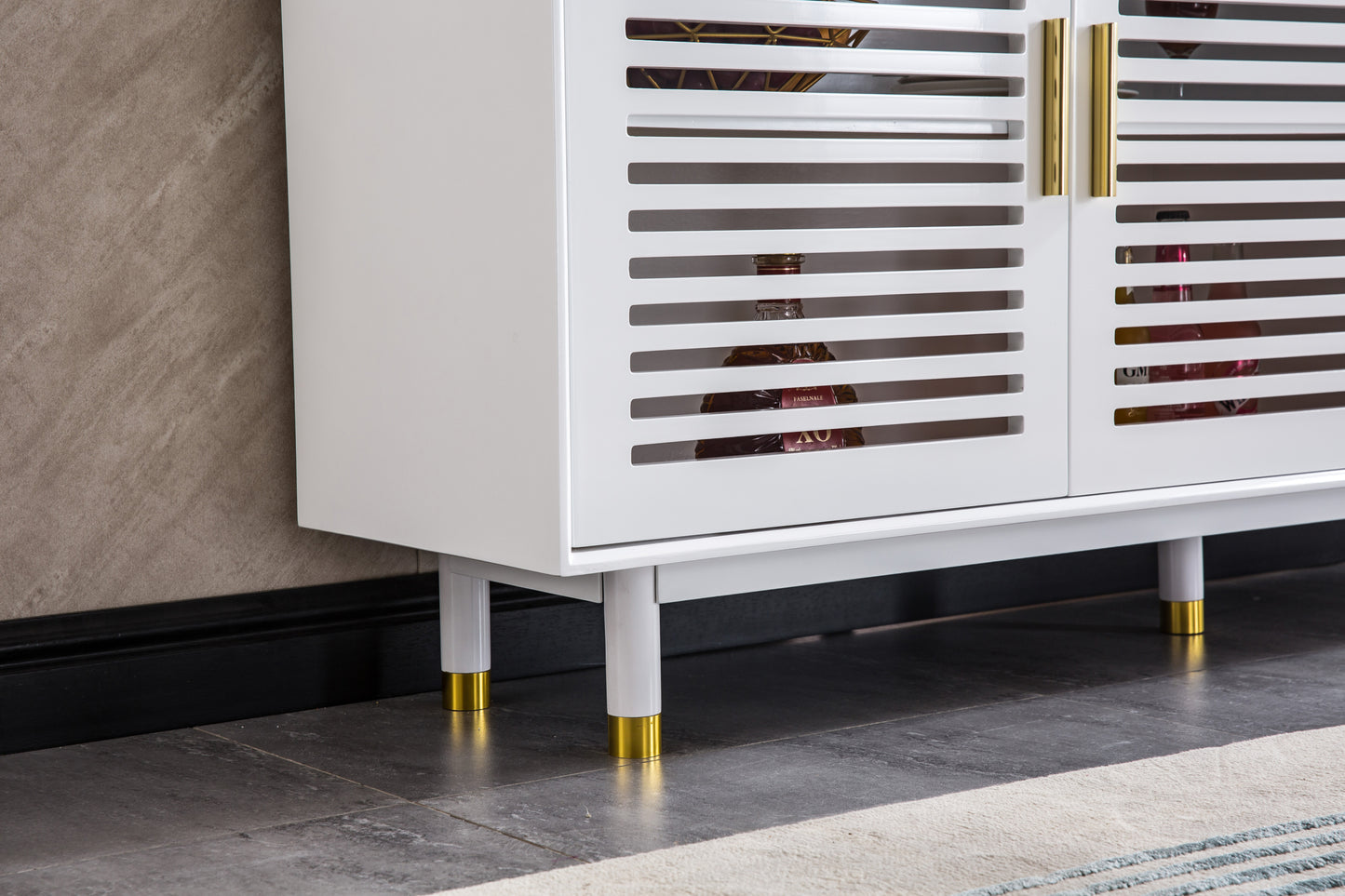 Spacious Haven 4-Drawer Storage Cabinet - White