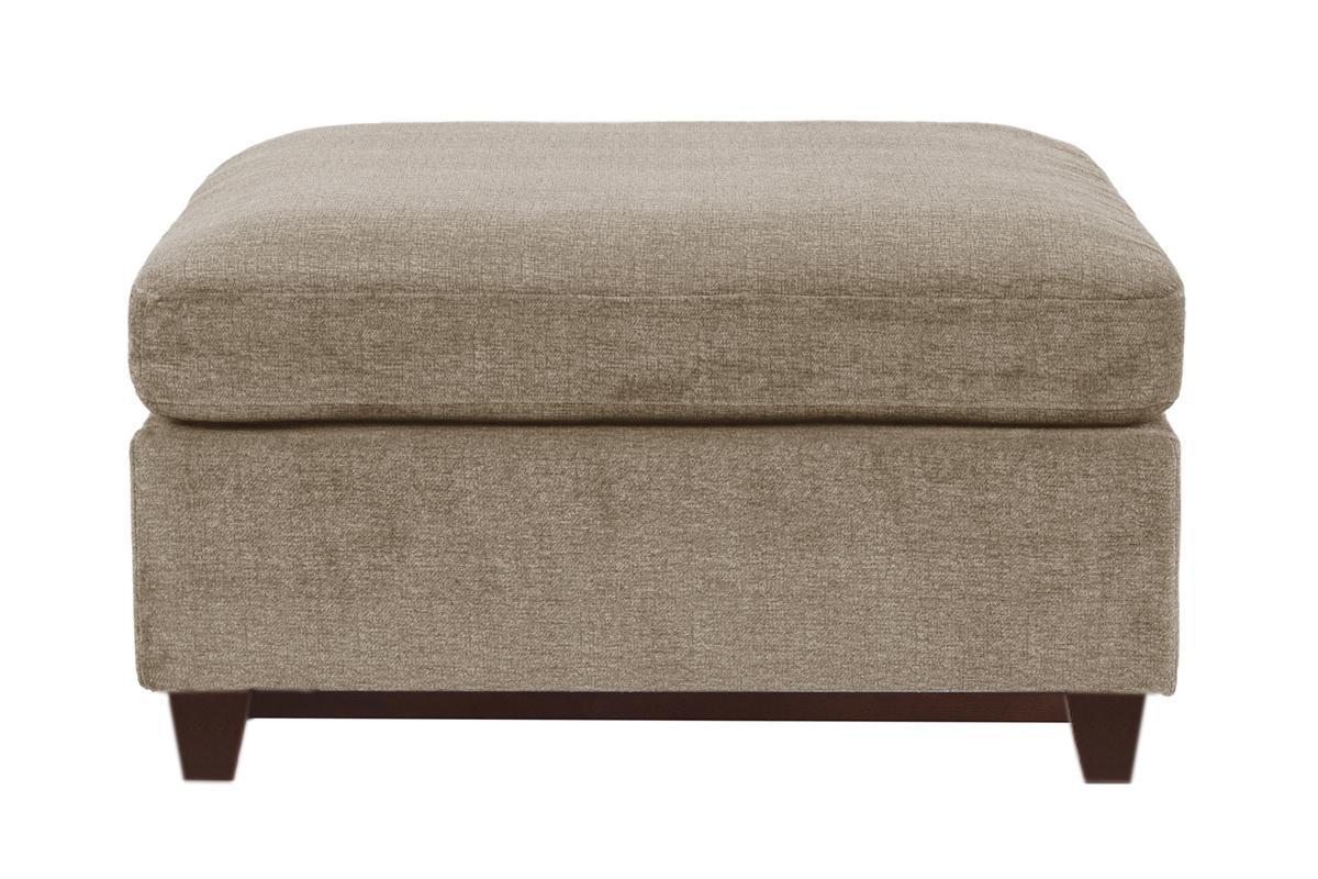 Khal Camel Chenille Fabric Modular Sectional 9pc Set 3x Corner Wedge 4x Armless Chairs and 2x Ottomans