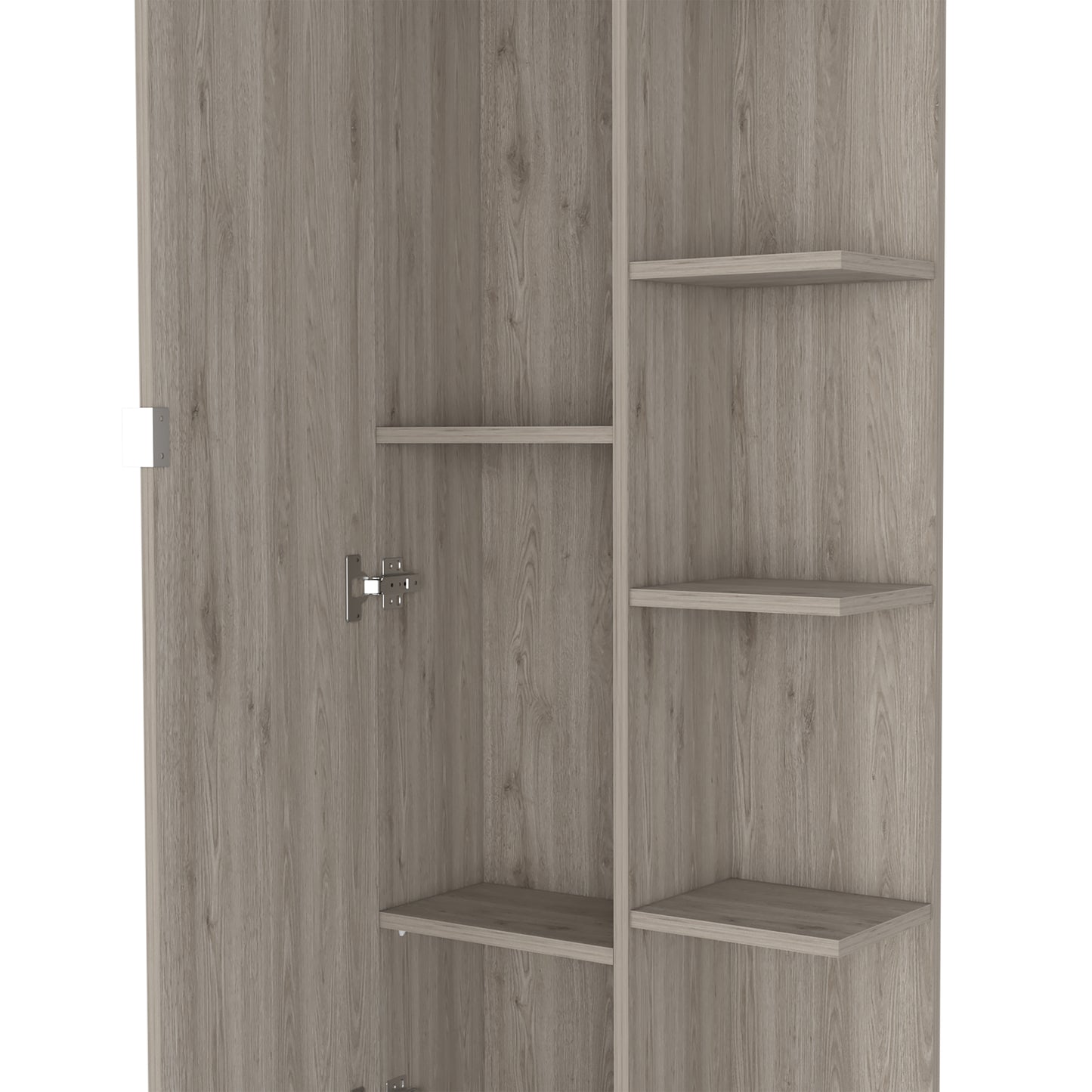 Cio Single Door Cabinet - Light Gray