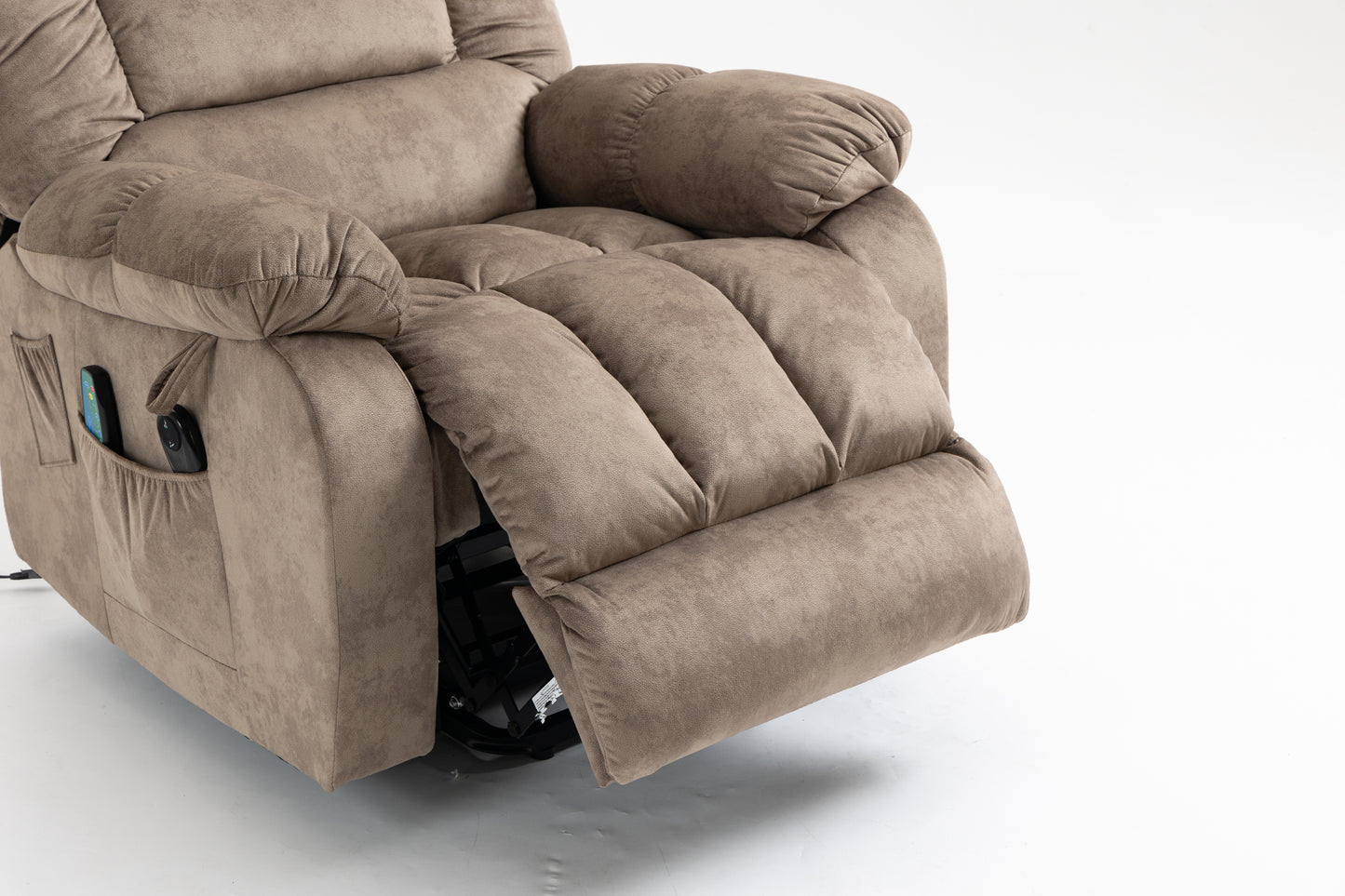 Kiara Recliners Lift Chair - Beige+Brown