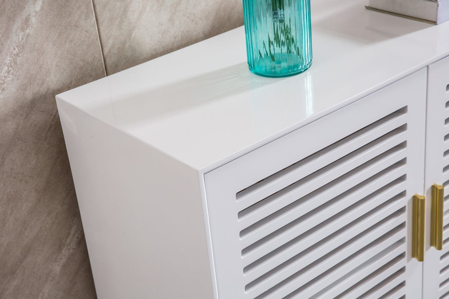 Spacious Haven 4-Drawer Storage Cabinet - White
