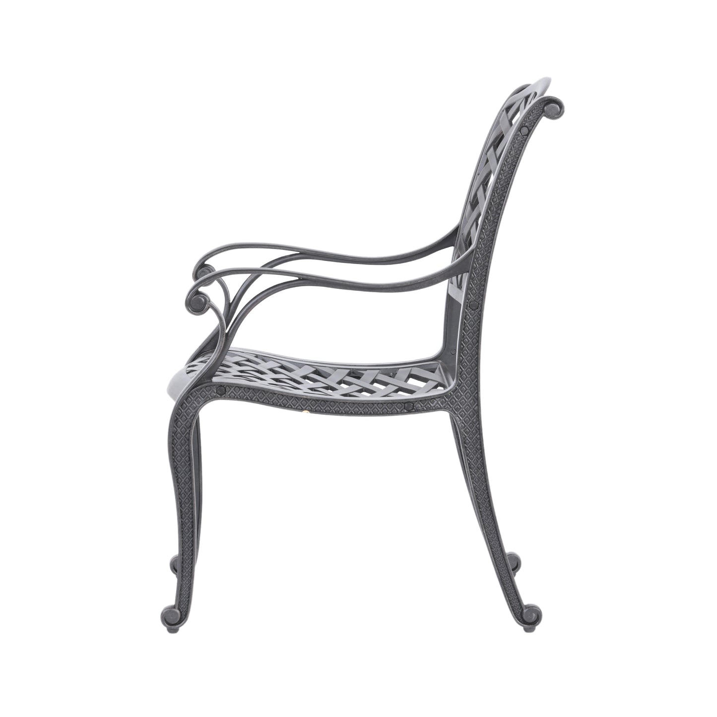 Mico Patio Dining Armchair With Cushion - Brown