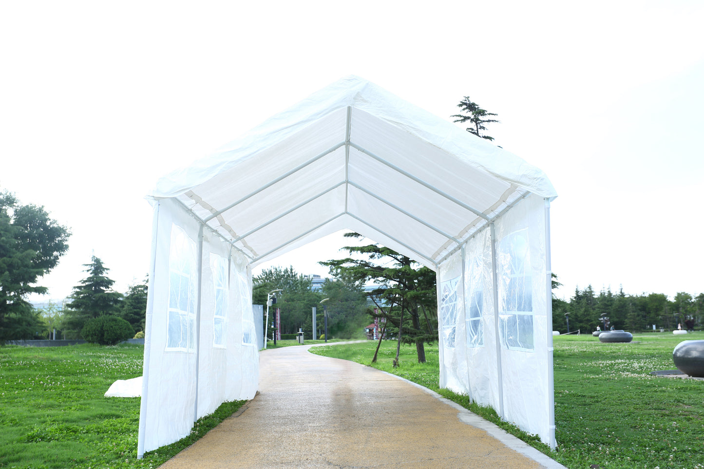 Moser 10'x20' Party Tent and Carport - White