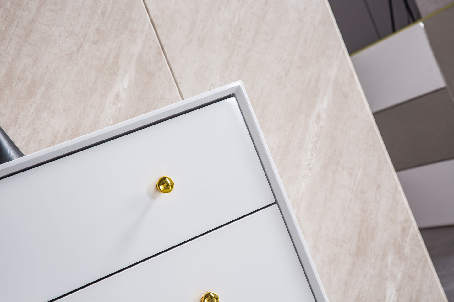Spacious Haven 4-Drawer Storage Cabinet - White