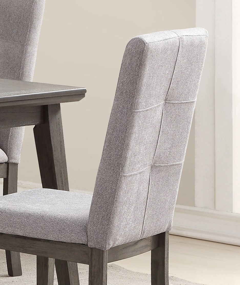 Harun Wooden Dining Chair (Set of 2) - Gray
