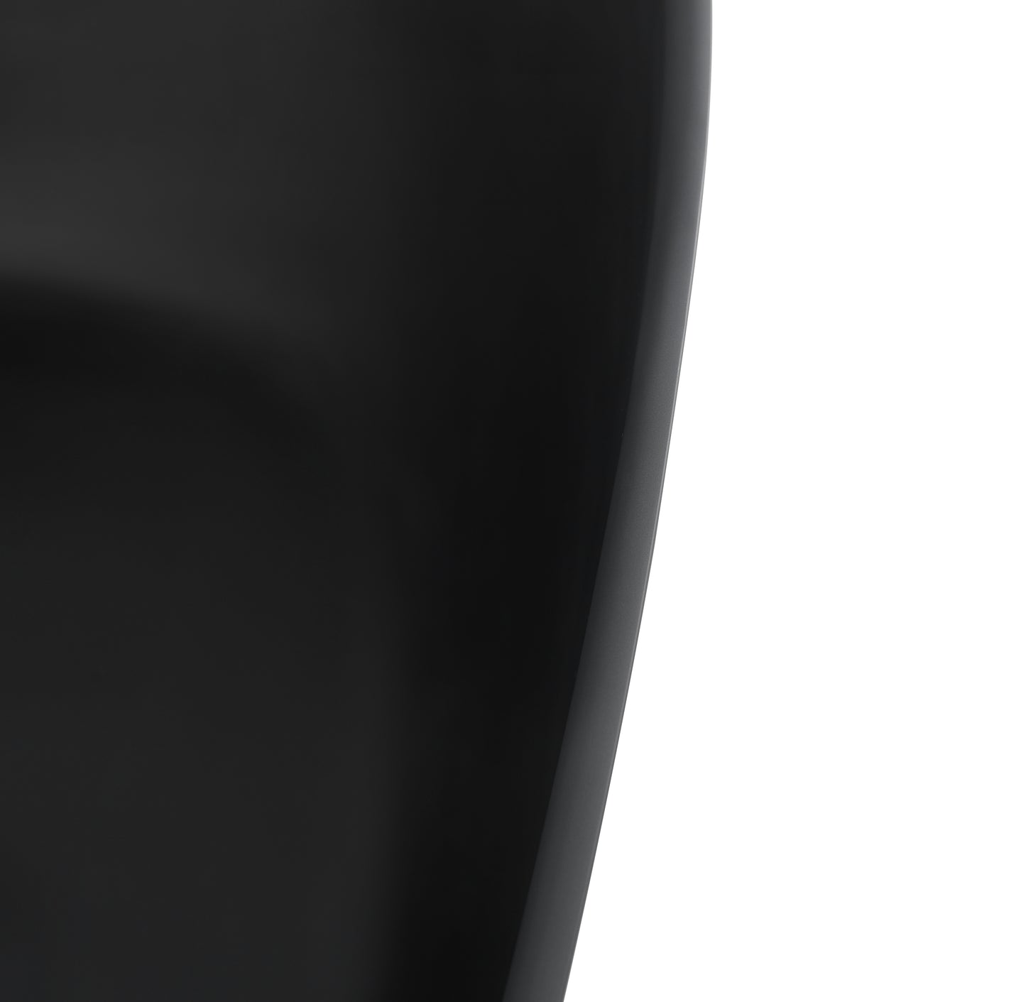Onyx Solid Surface Freestanding Bathtub - Black