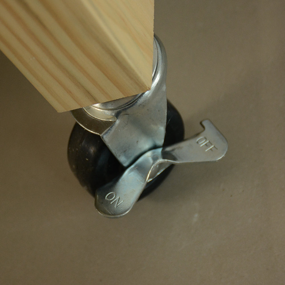 Vintage Kitchen Island & Kitchen Cart - Natural