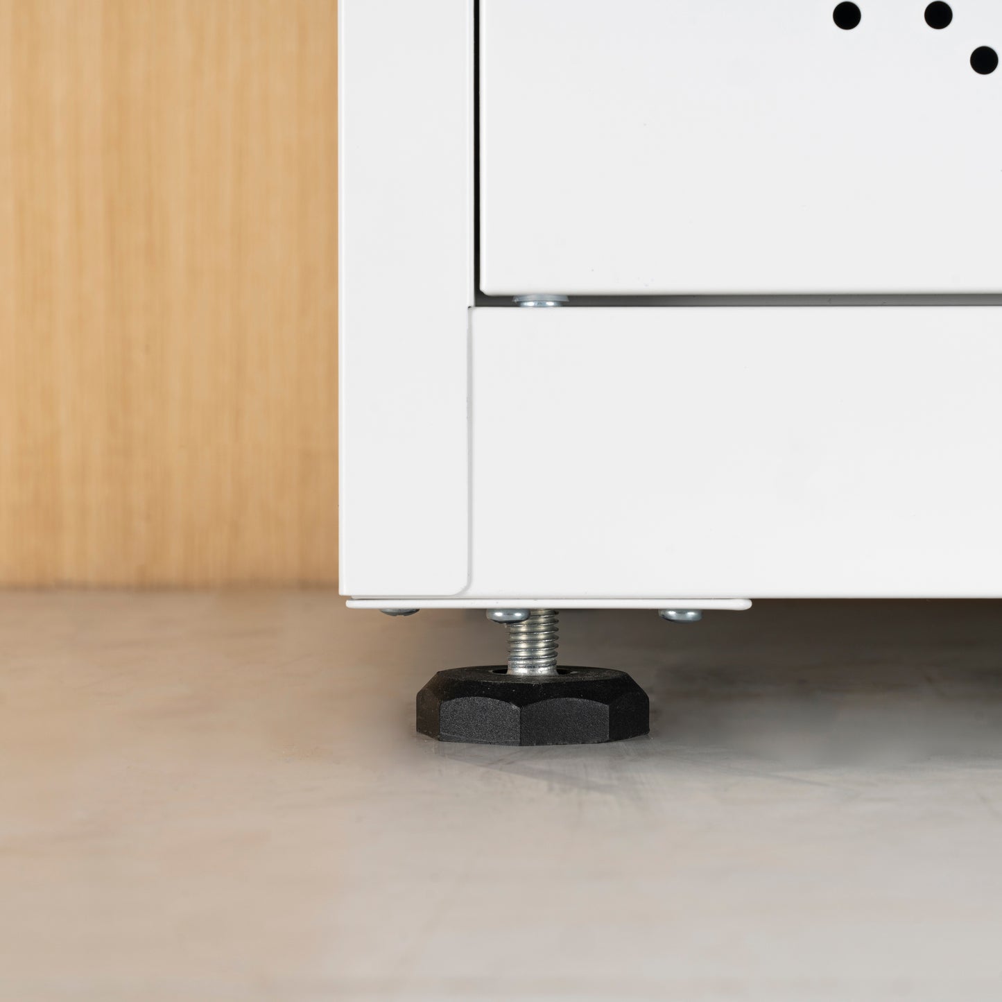 Space Max Storage Cabinet - White