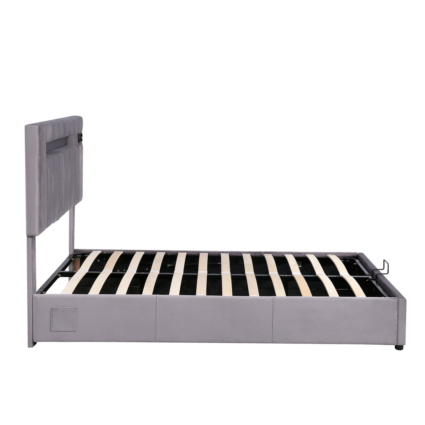Luxury Dream Bed - Full Size with LED light, Bluetooth Player and USB Charging