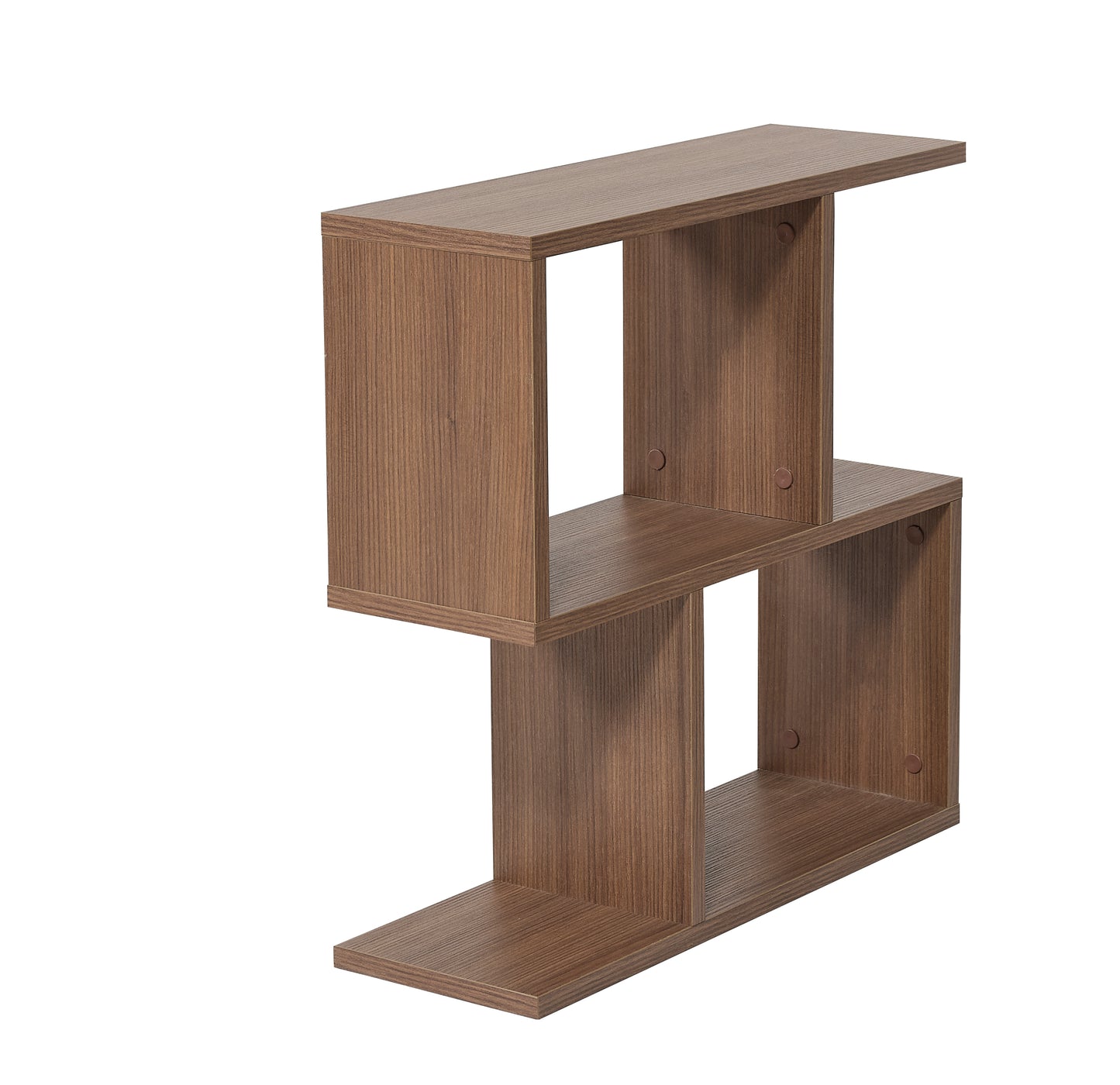 Alfa Chairside Table - Walnut