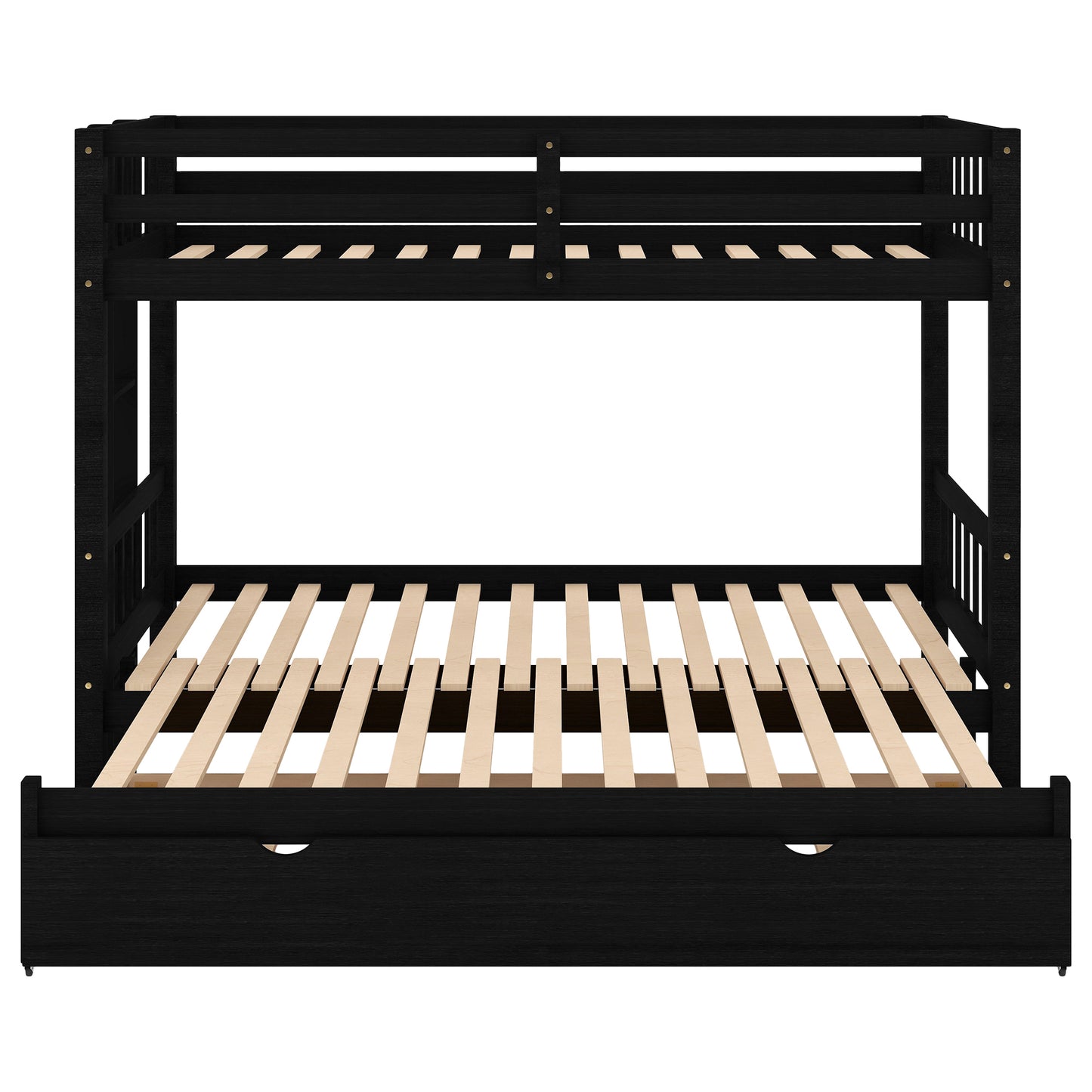 Espresso Dream Twin Trundle Bunk Bed