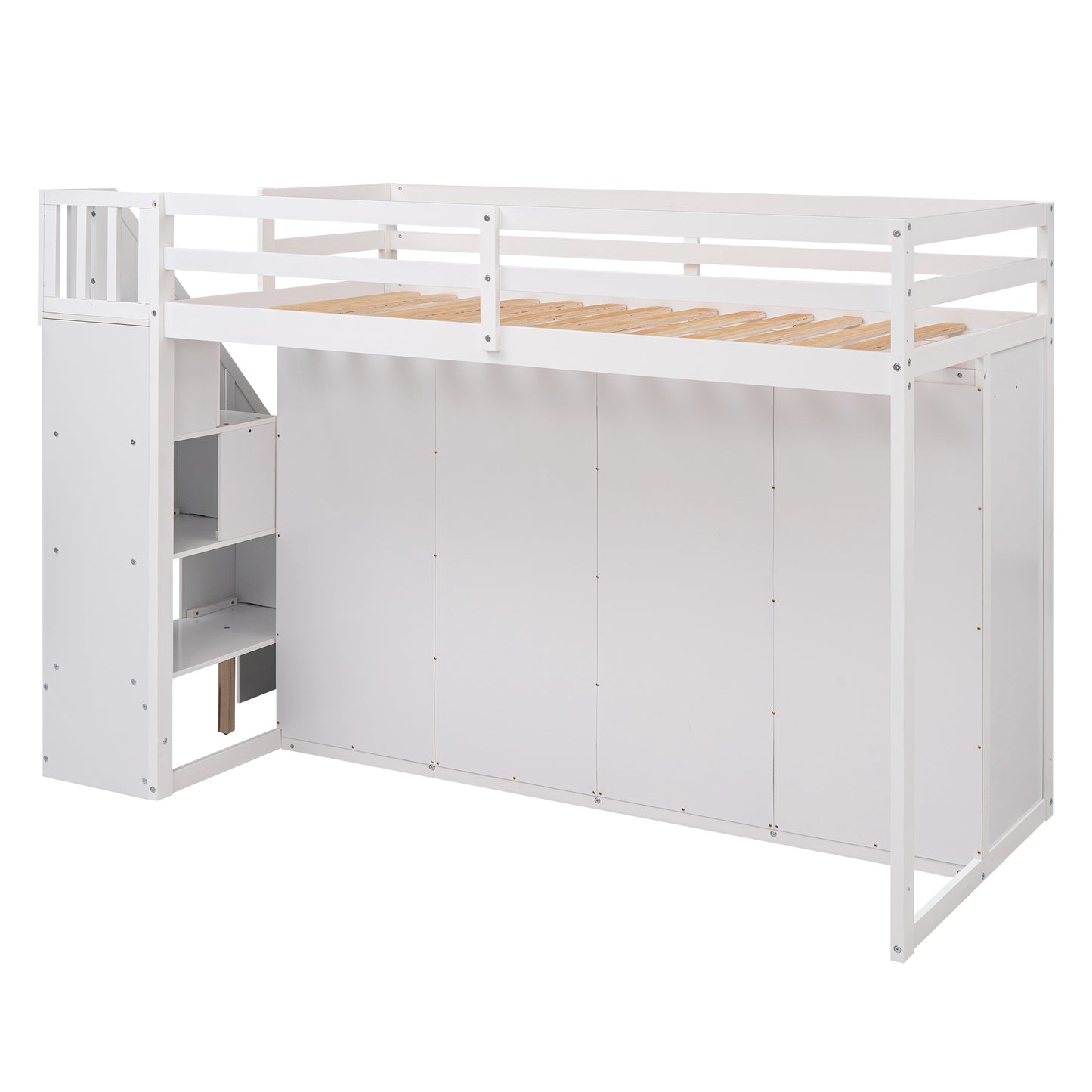 Lofty Haven: The Ultimate Storage Bed