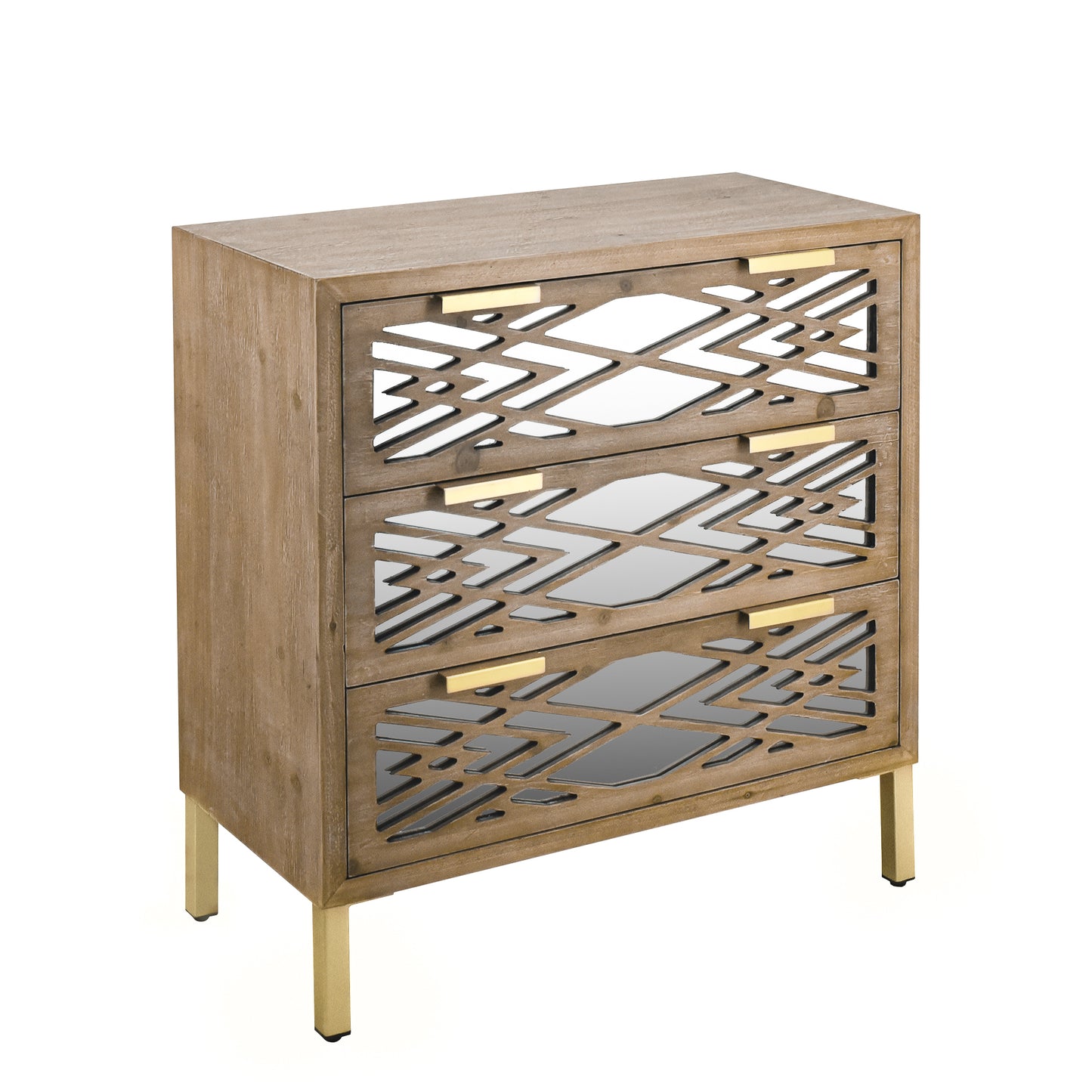 Vintage Reflections Wooden Storage Cabinet