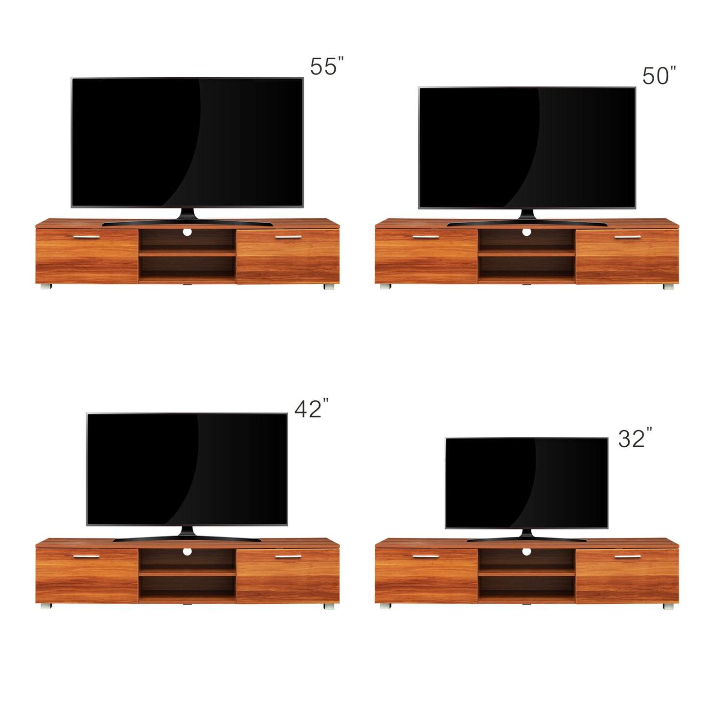 Elegant Walnut Media Haven