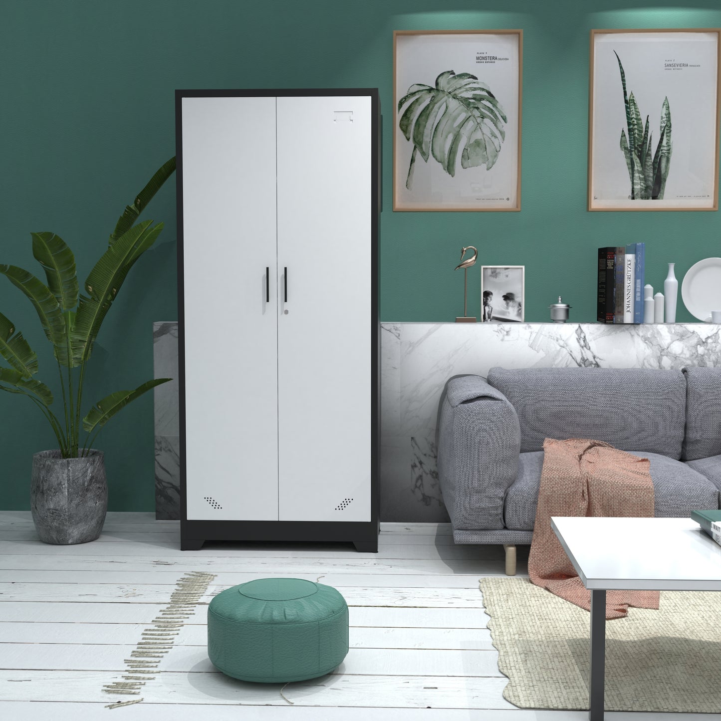 Monochrome Cabinet