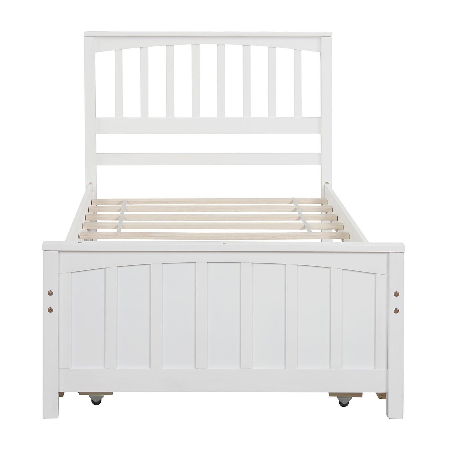 Dreamscape Twin Trundle Bed, Snow White
