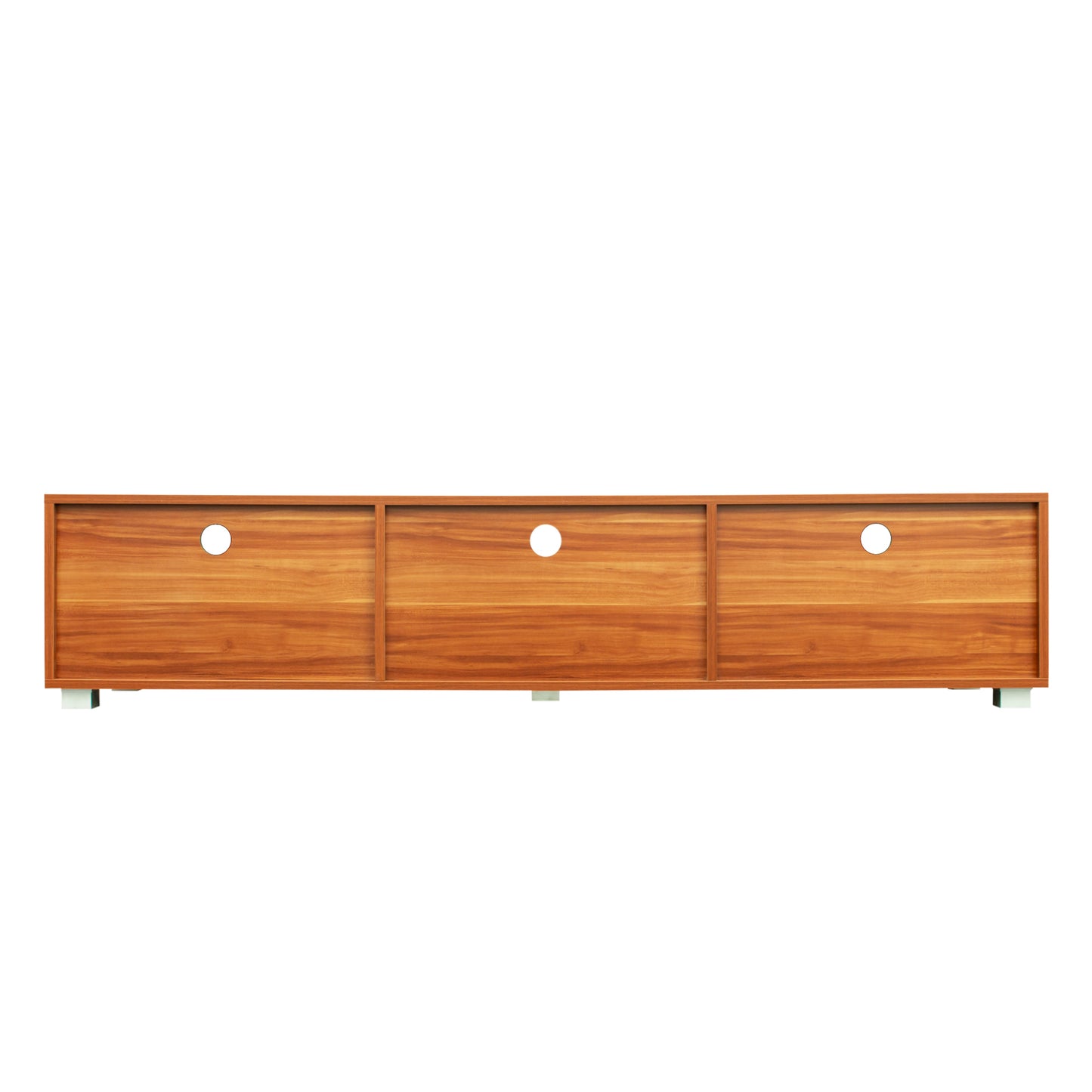 Elegant Walnut Media Haven