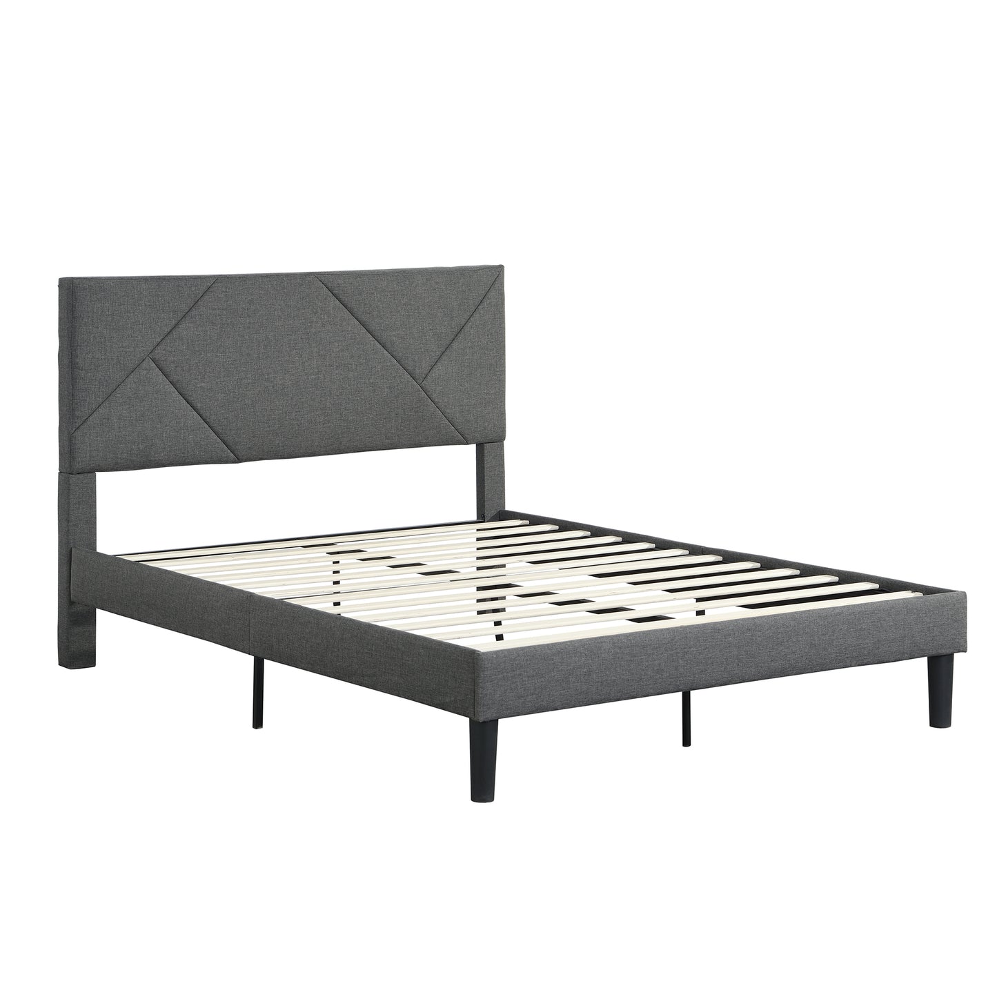 ElegantDream Upholstered Platform Bed