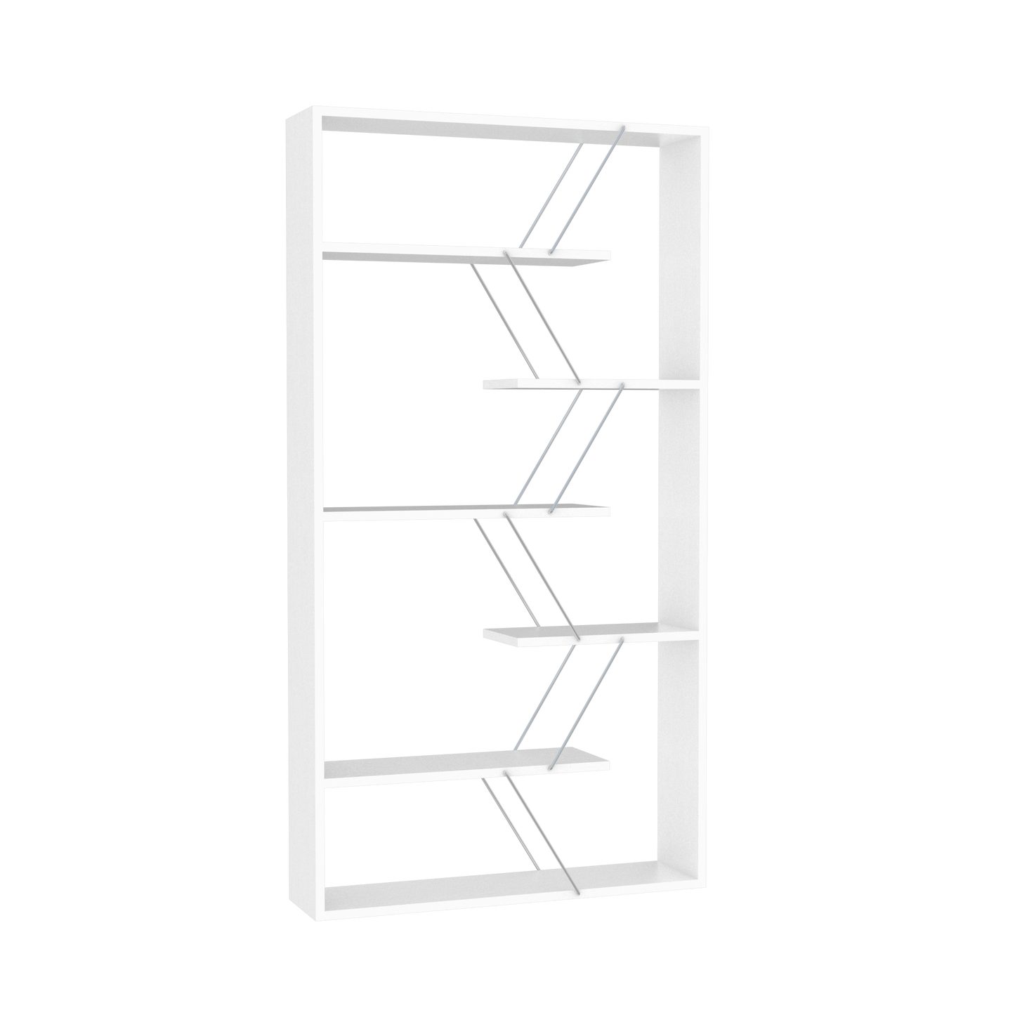 Urban Edge Bookcase - White