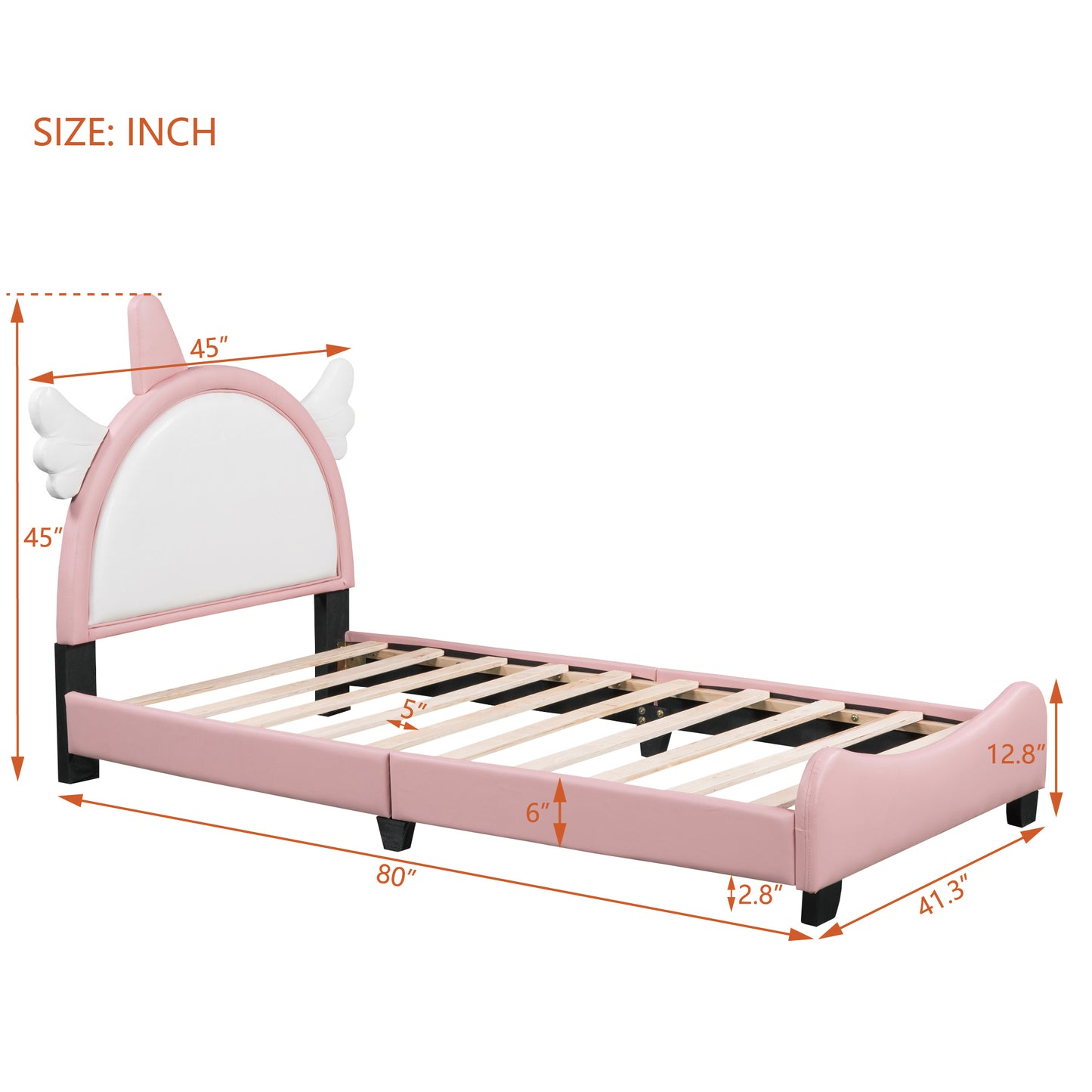 Unicorn Bed- Twin