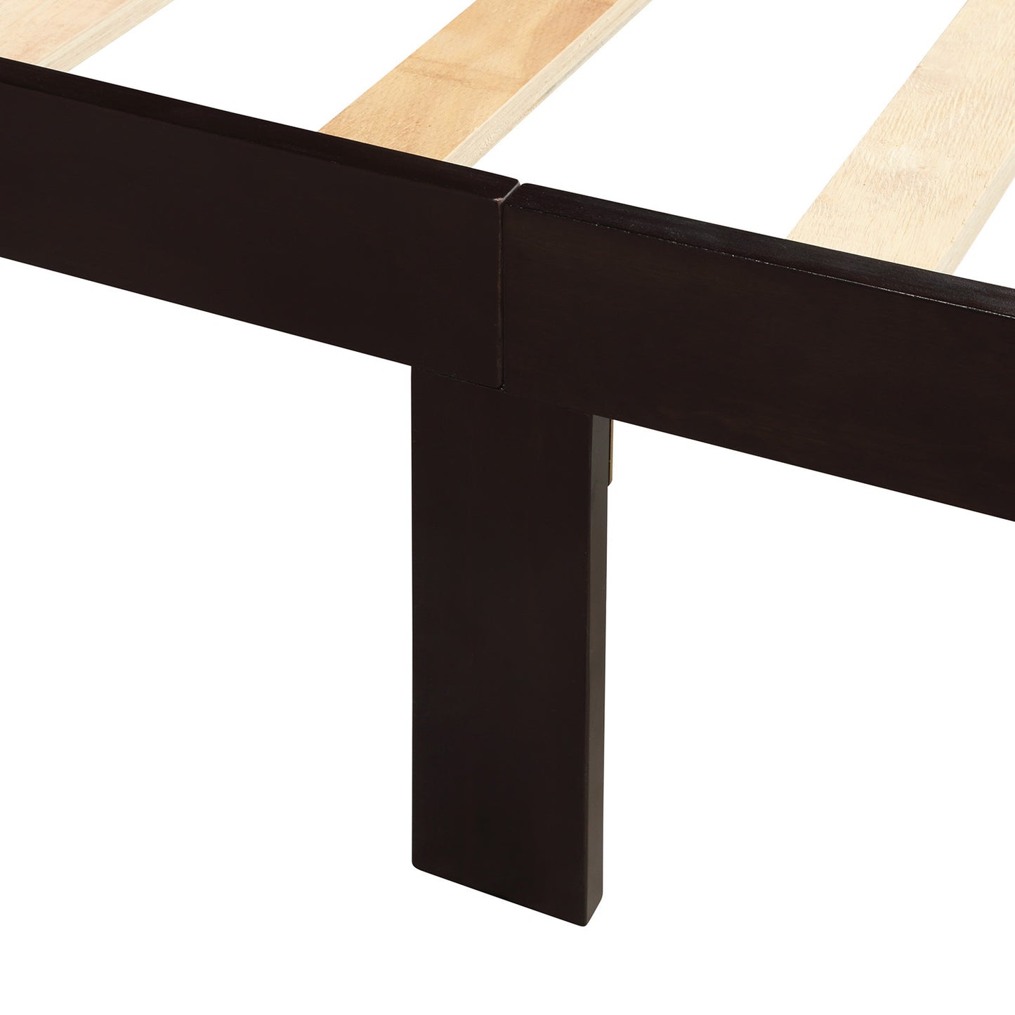 Elegant Dreams Twin Espresso Bed