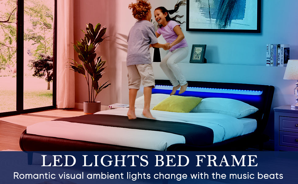 WaveGlow Queen Bed Frame