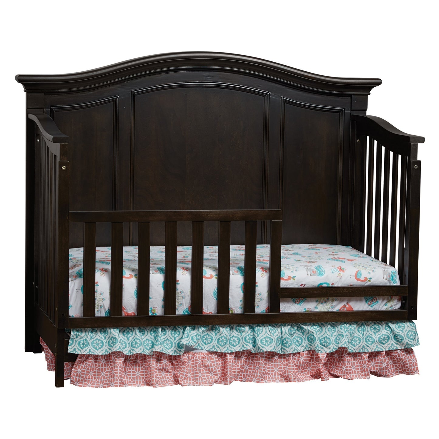 Charcoal Brown Haven 4-in-1 Convertible Crib