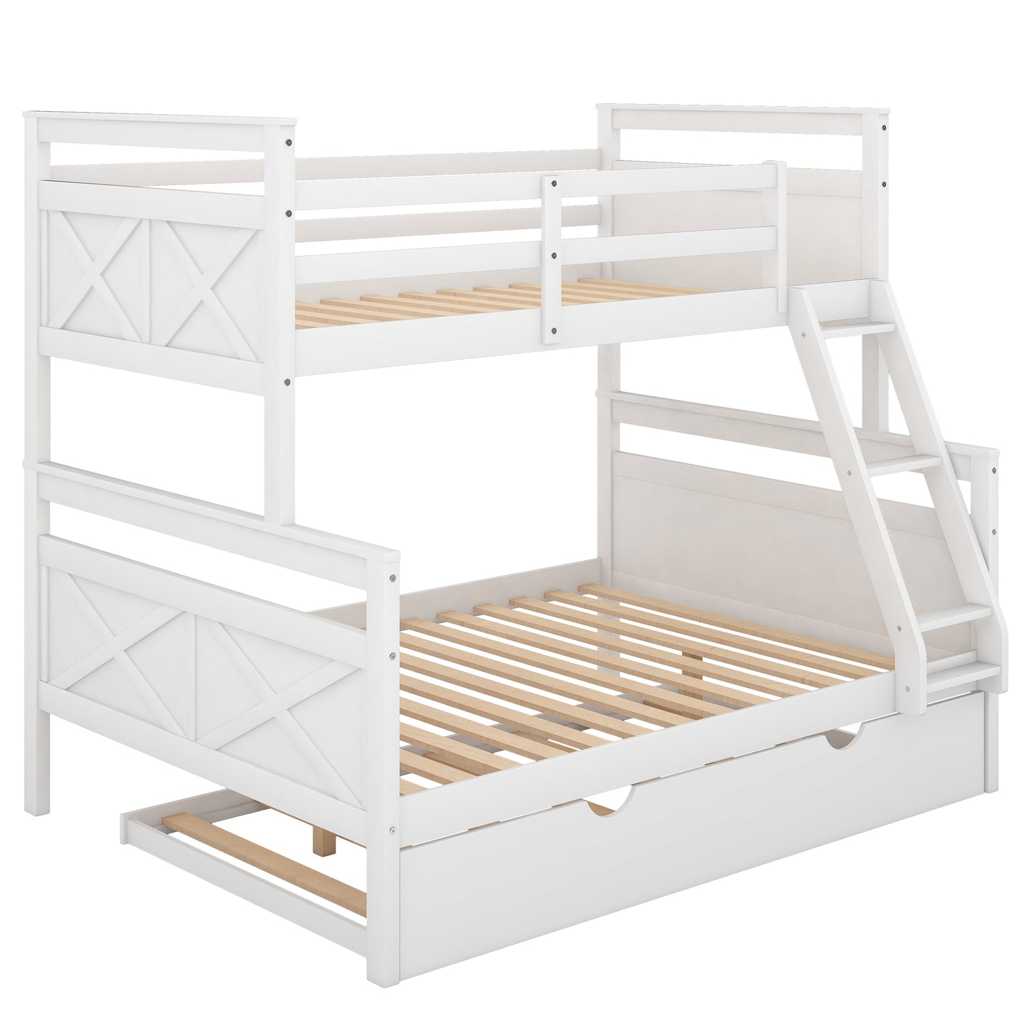 Dreamscape Twin Trundle Bunk Bed