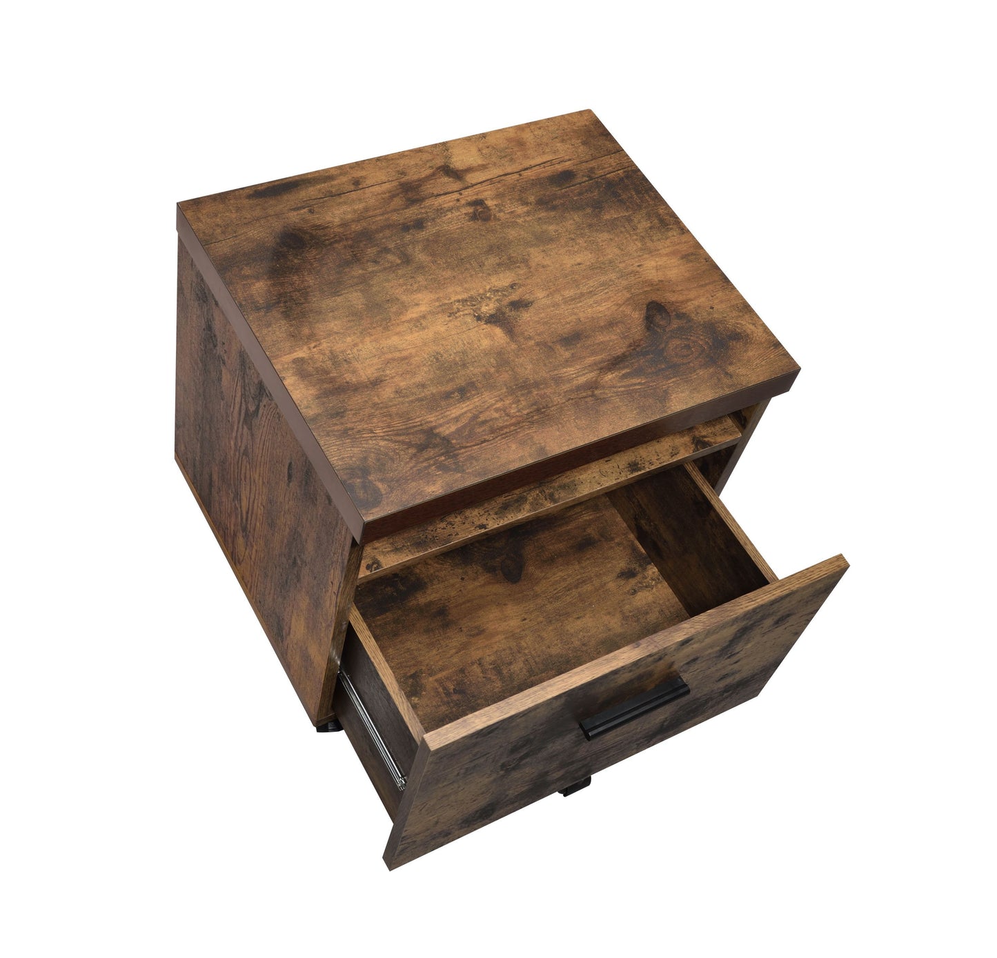 Black File Cabinet