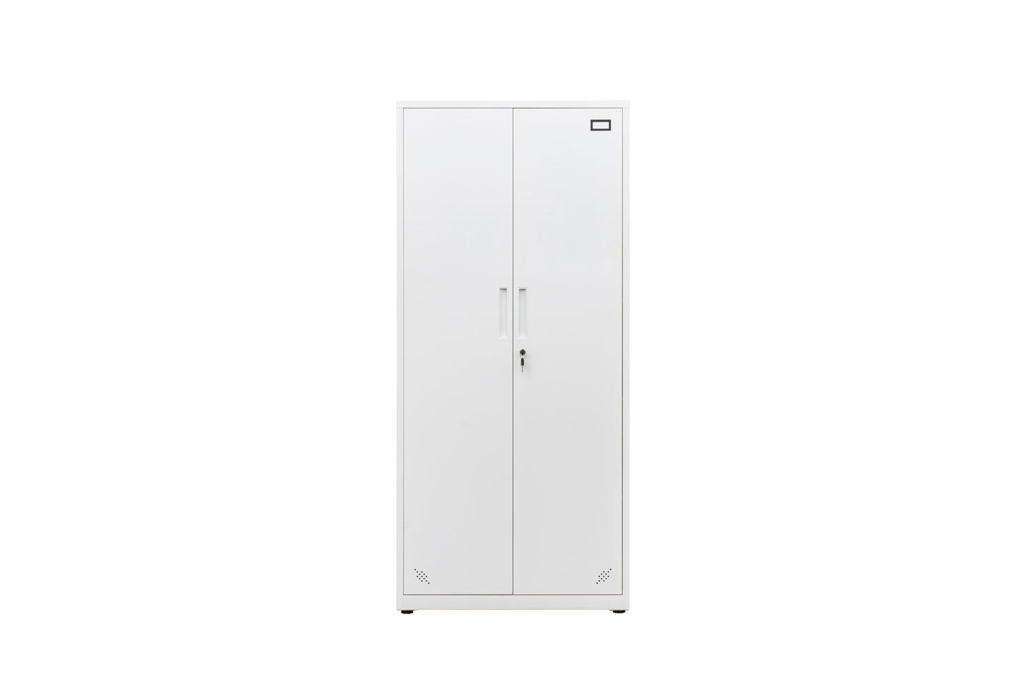 Space Max Storage Cabinet - White