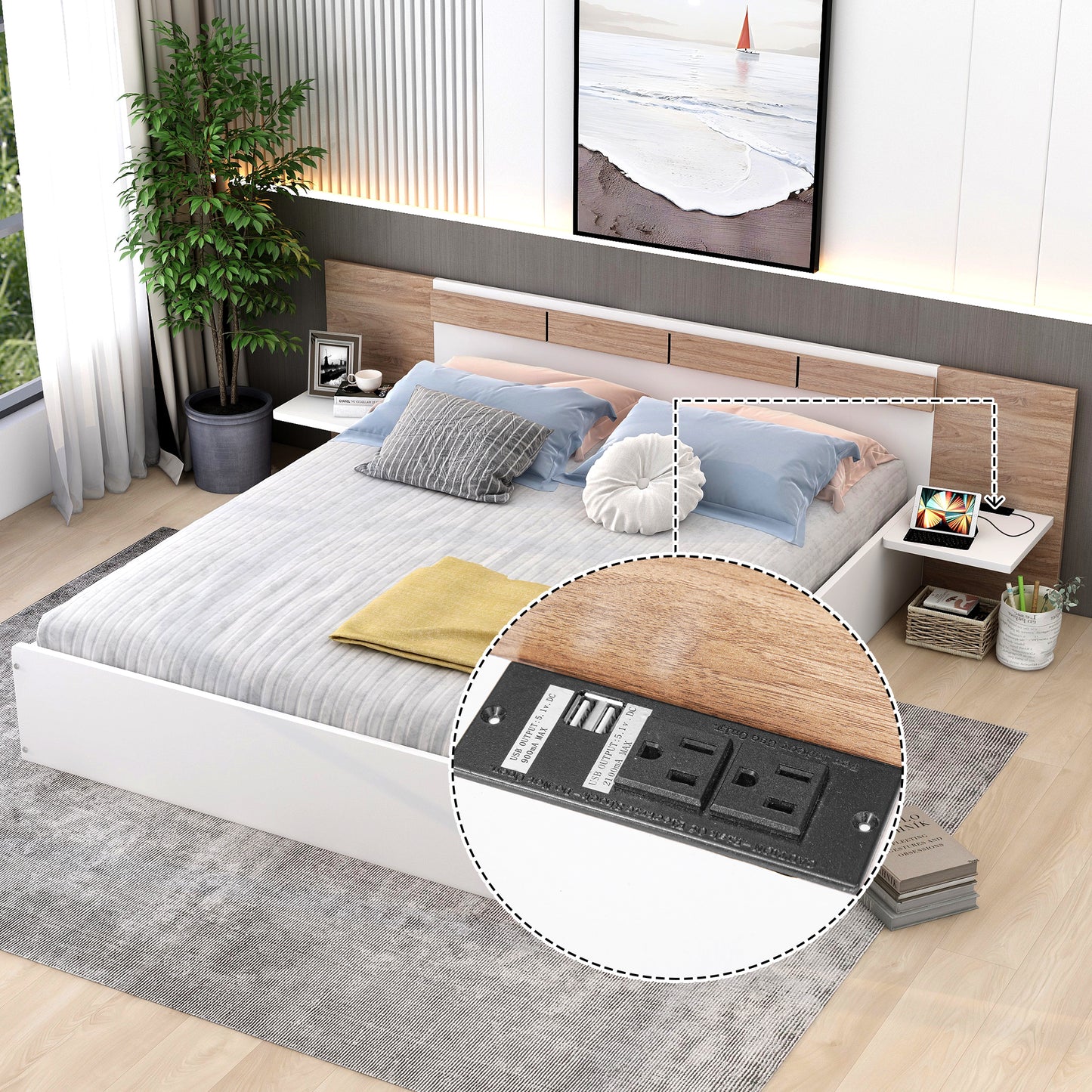 Elegant Dreamland Queen Bed