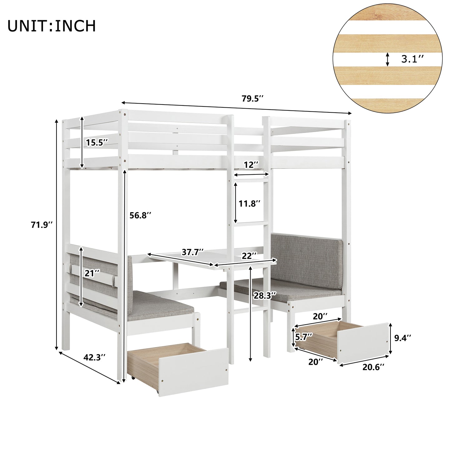 DreamSpace Loft Bed
