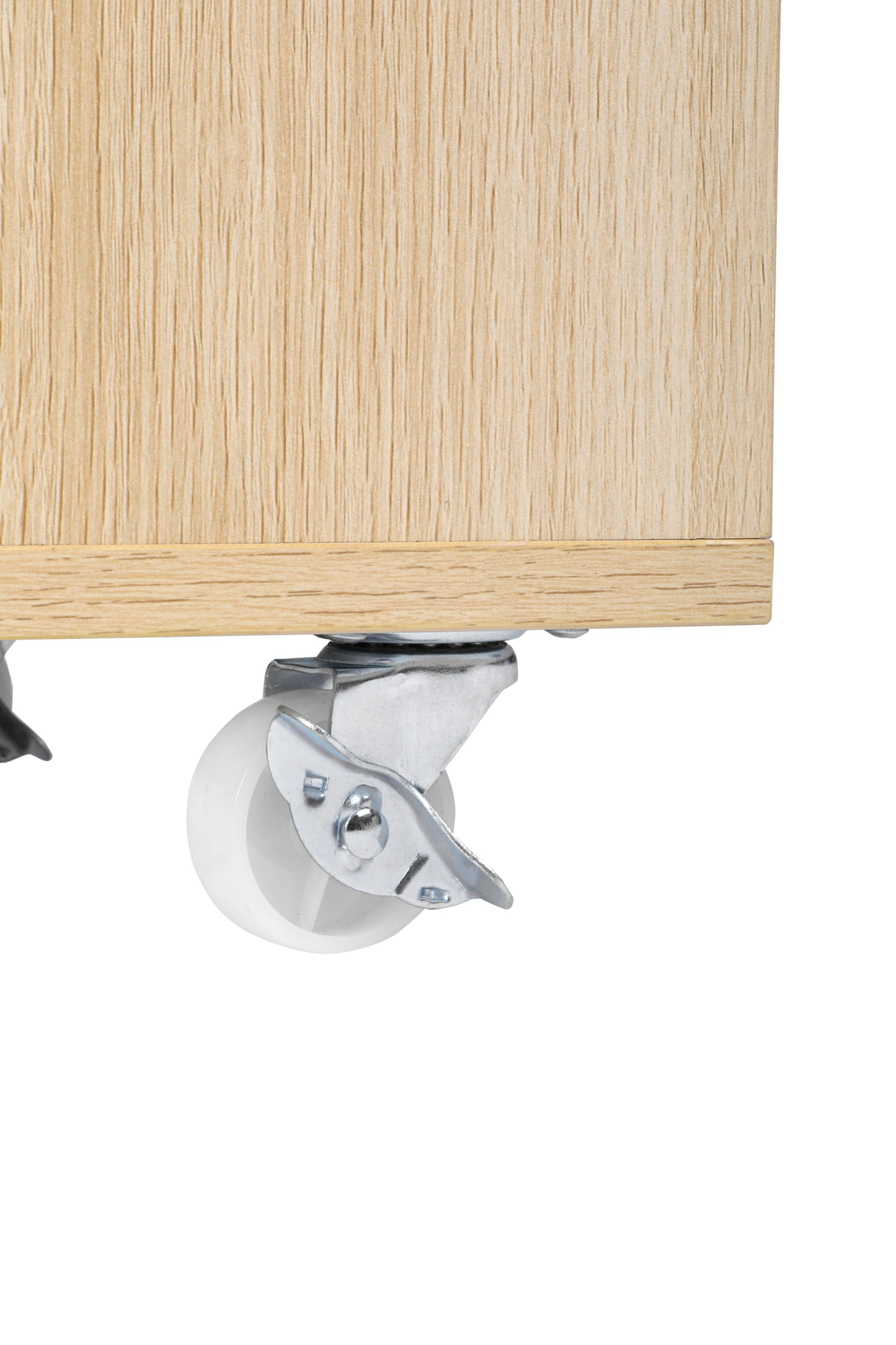 Urban Wheel Cabinet Contemporary Bedside Table
