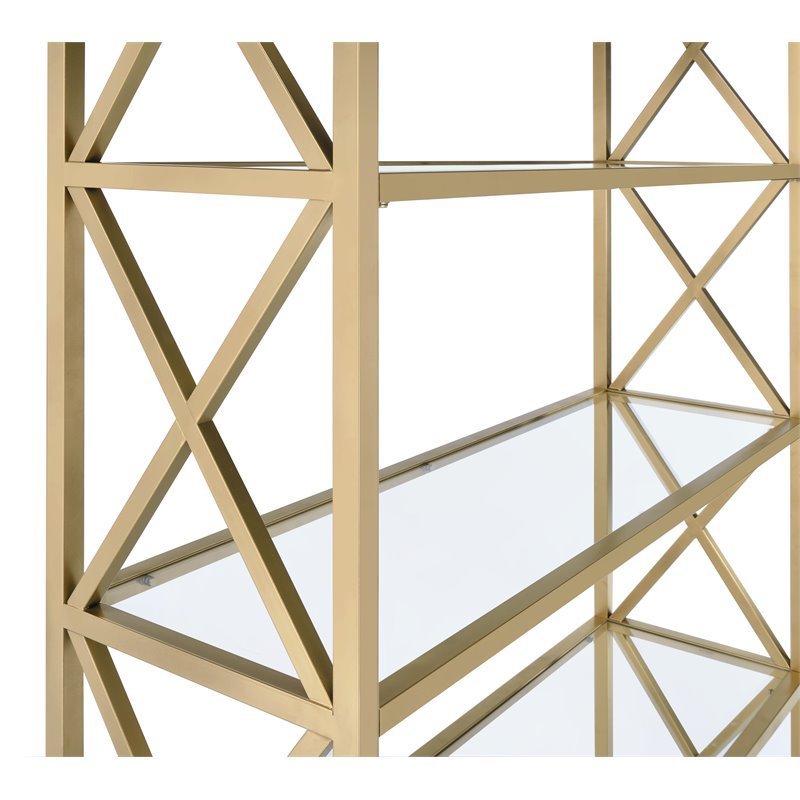 Mira Glass Bookshelf