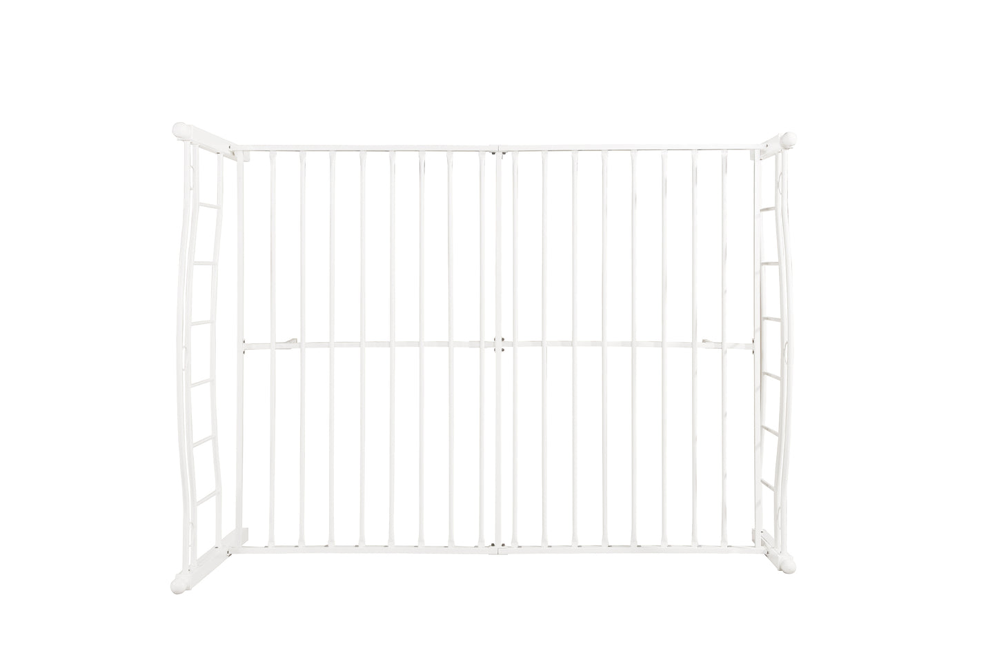 Royal Dream Queen Size Metal Bed Frame - White